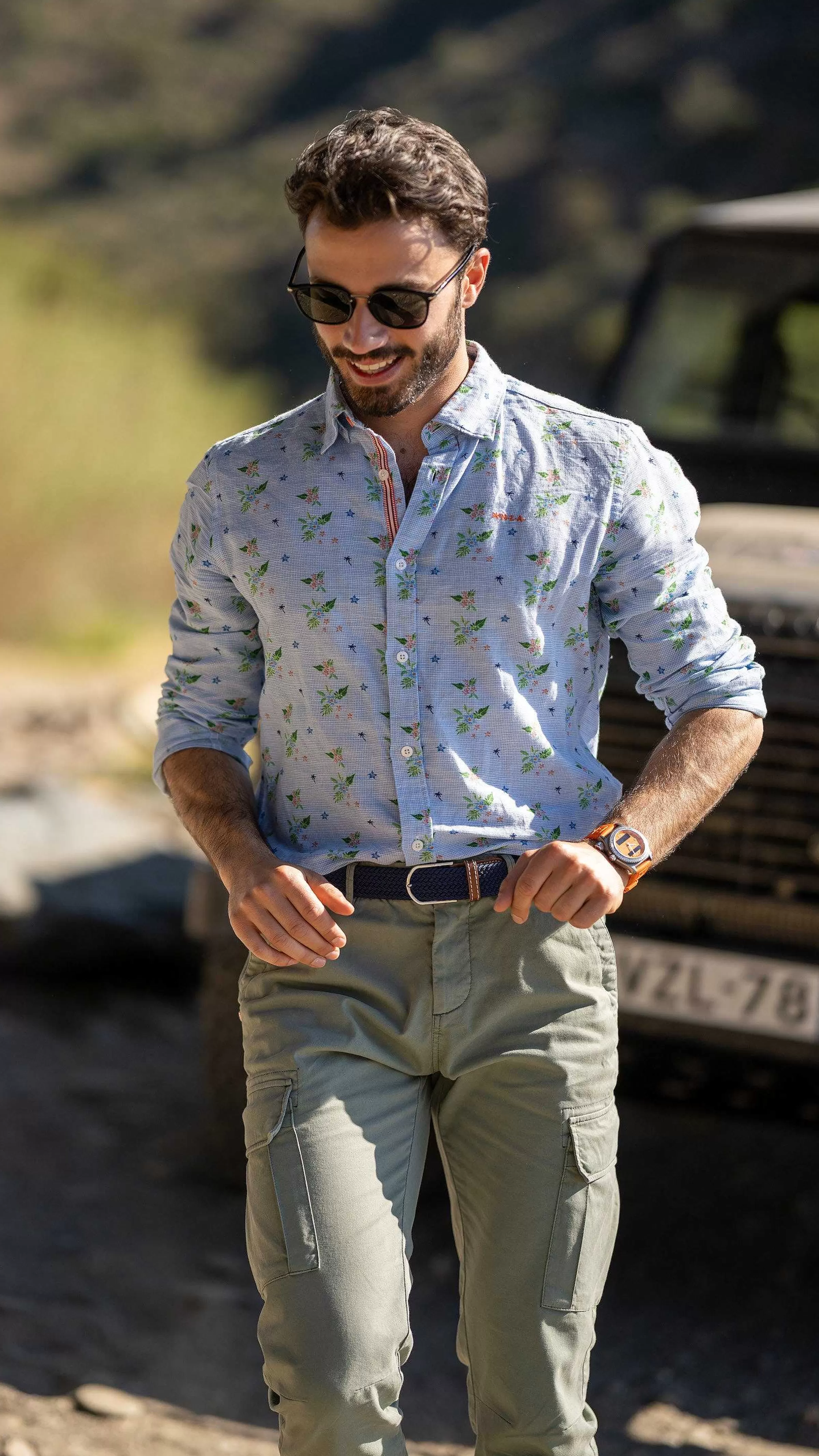 blauw_bloemenoverhemddusk_navy_4-2.webp NZA New Zealand Auckland Overhemden | Blauw Bloemenoverhemd-Dusk Navy