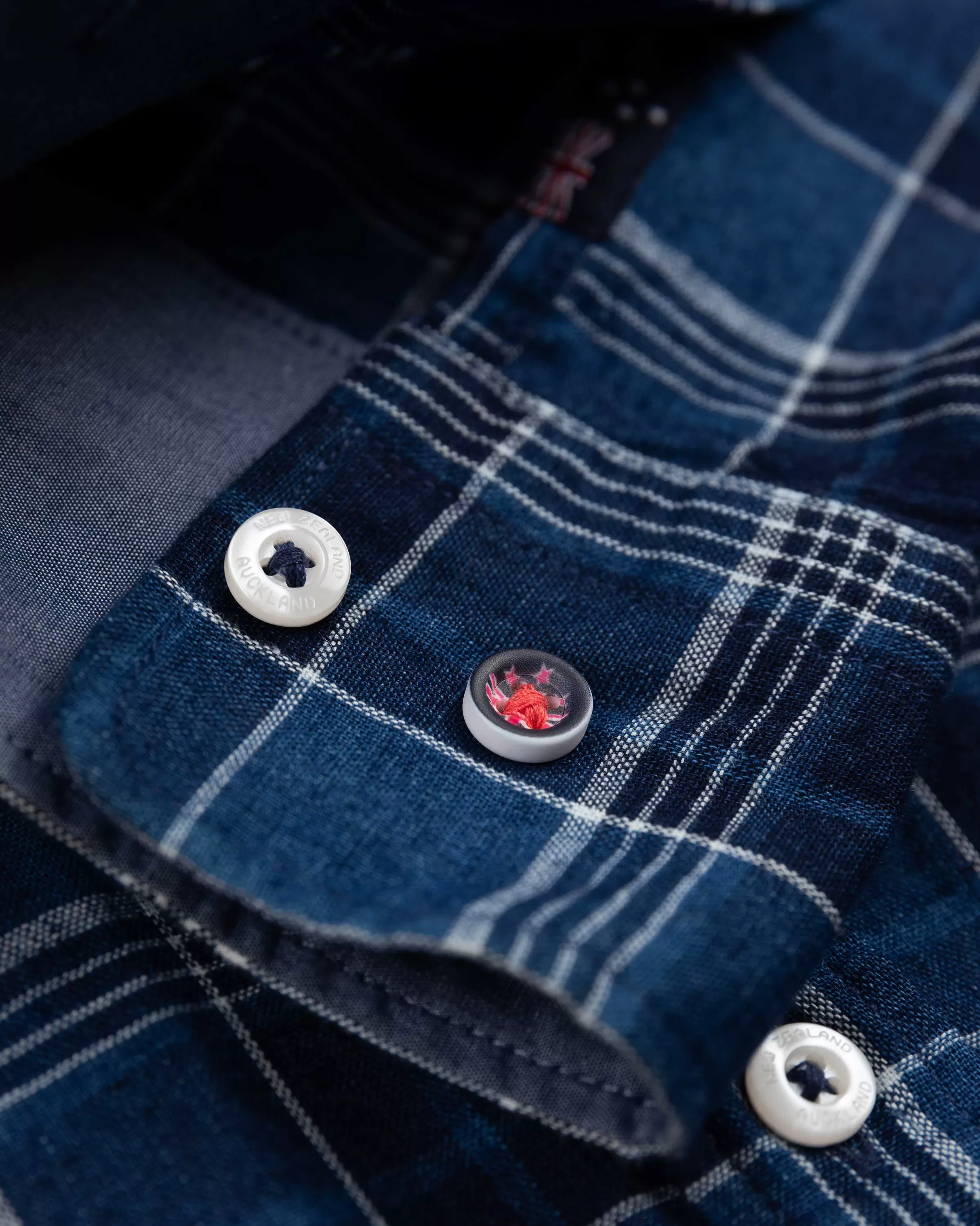 blauw_geblokt_overhemd_indigo_5-2.webp NZA New Zealand Auckland Overhemden | Blauw Geblokt Overhemd -Indigo