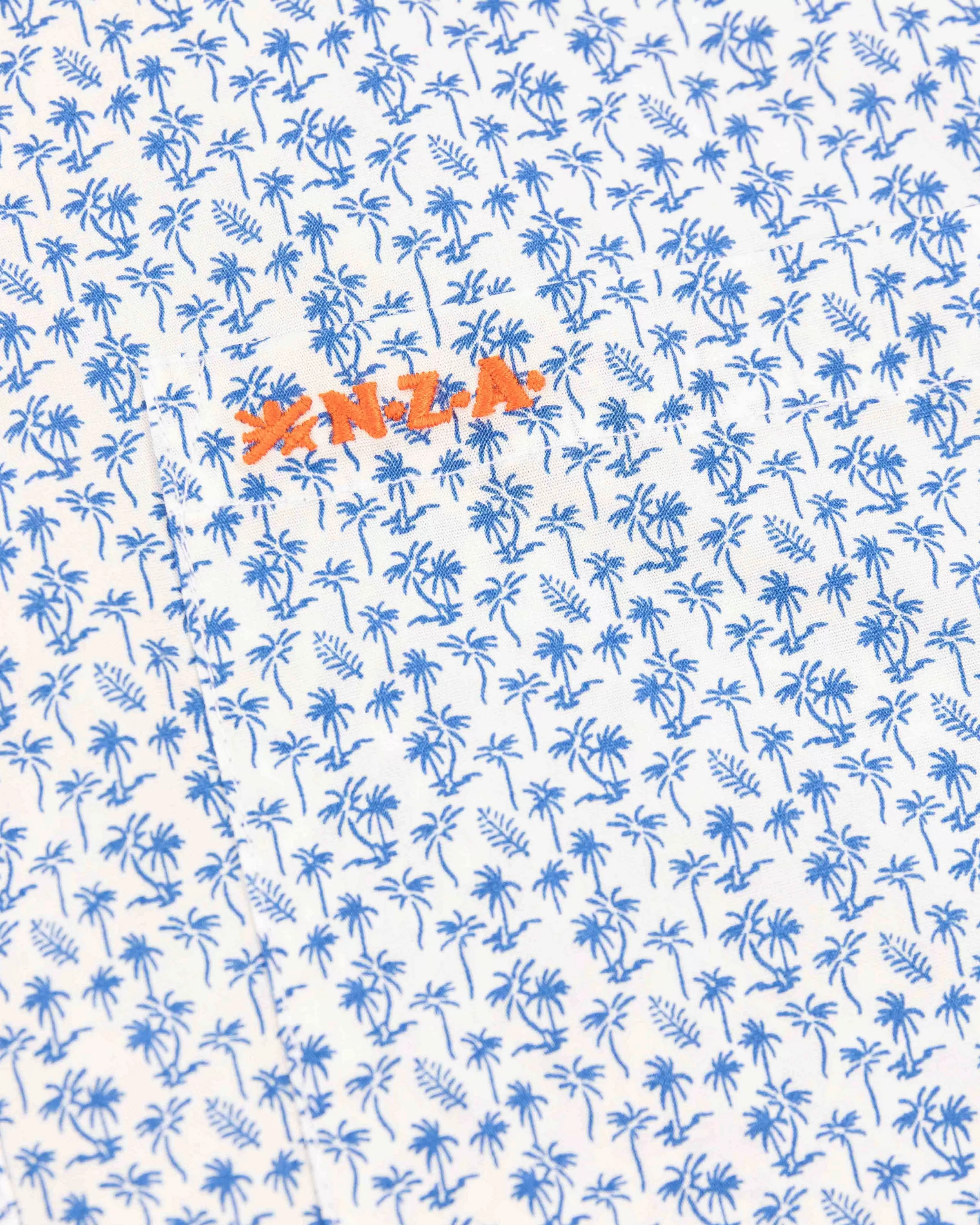 blauw_geprint_katoenen_overhemdrhythm_blue_6-2.webp NZA New Zealand Auckland Overhemden | Blauw Geprint Katoenen Overhemd-Rhythm Blue