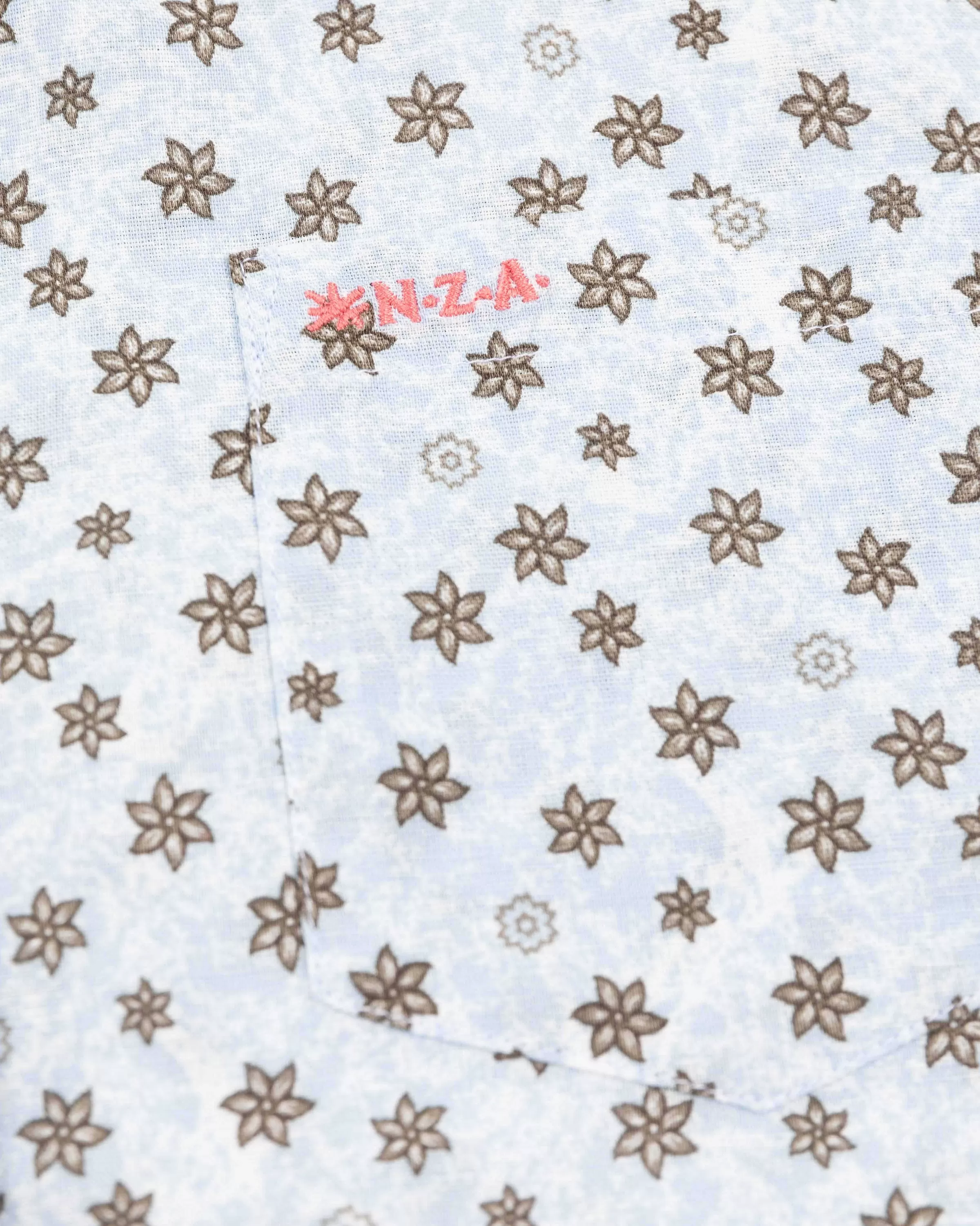 blauw_overhemd_met_bloemenprintuniversal_blue_3-2.webp NZA New Zealand Auckland Overhemden | Blauw Overhemd Met Bloemenprint-Universal Blue