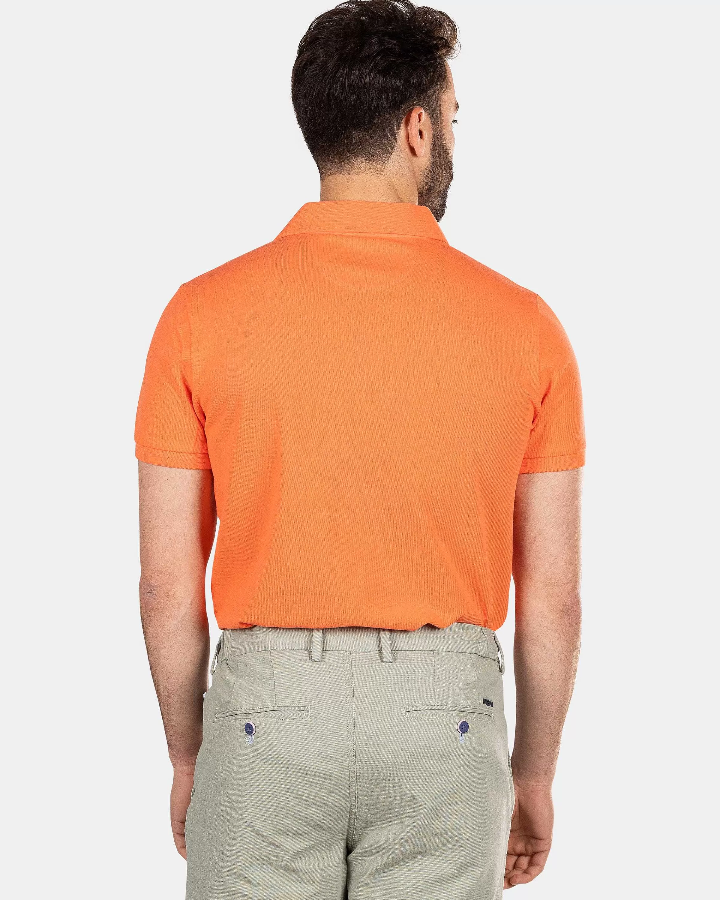 effen_polo_van_katoengolden_orange_5-2.webp NZA New Zealand Auckland Polo-Shirts | Effen Polo Van Katoen-Golden Orange