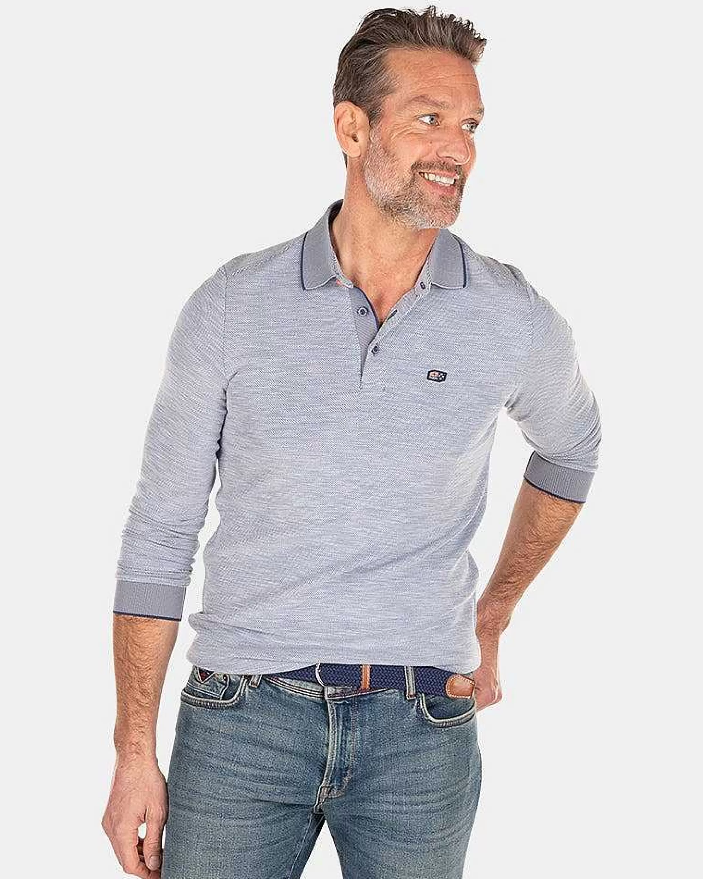 effen_poloshirt_met_lange_mouwdusk_navy_1-2.webp NZA New Zealand Auckland Polo-Shirts | Effen Poloshirt Met Lange Mouw-Dusk Navy