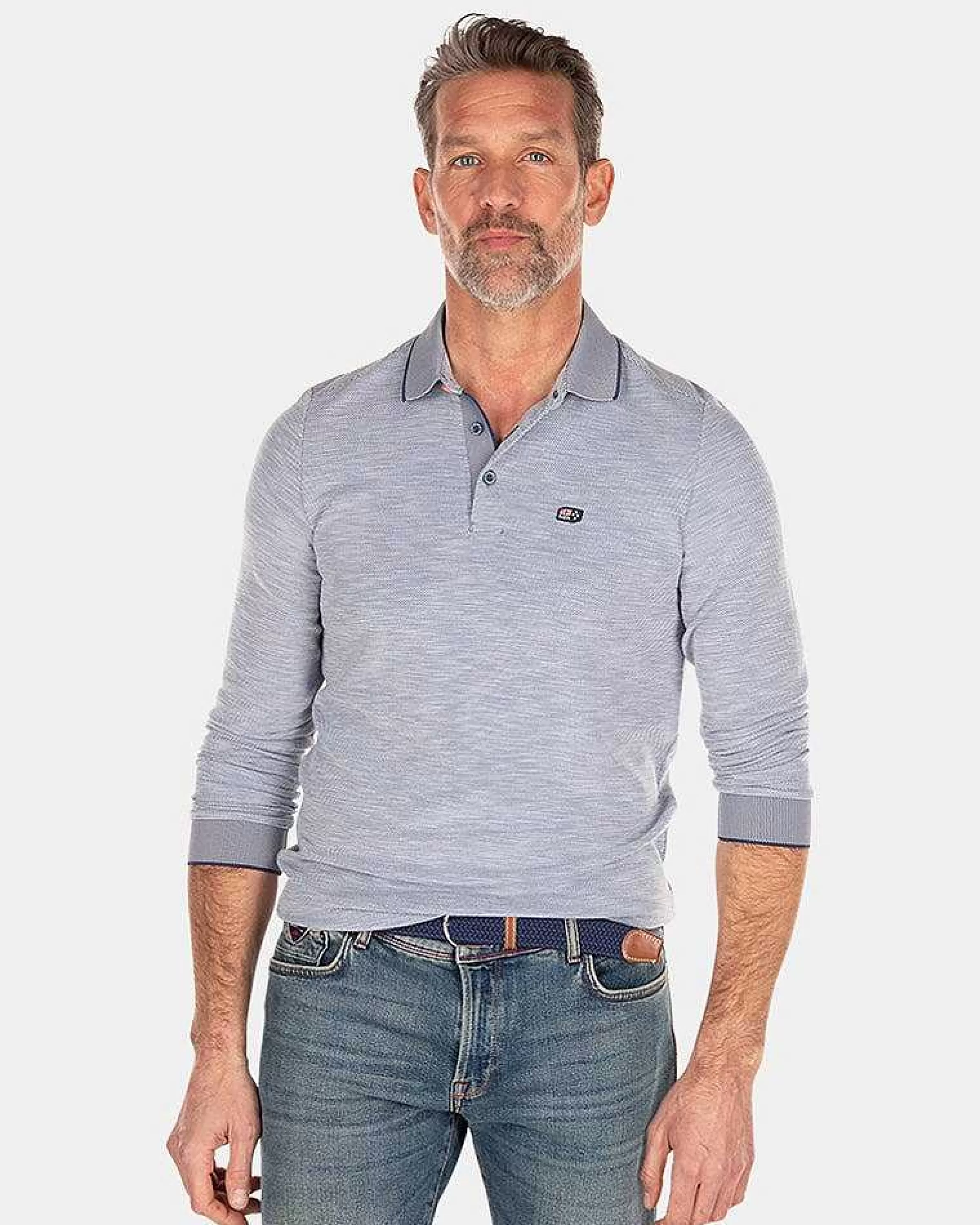 effen_poloshirt_met_lange_mouwdusk_navy_4-2.webp NZA New Zealand Auckland Polo-Shirts | Effen Poloshirt Met Lange Mouw-Dusk Navy