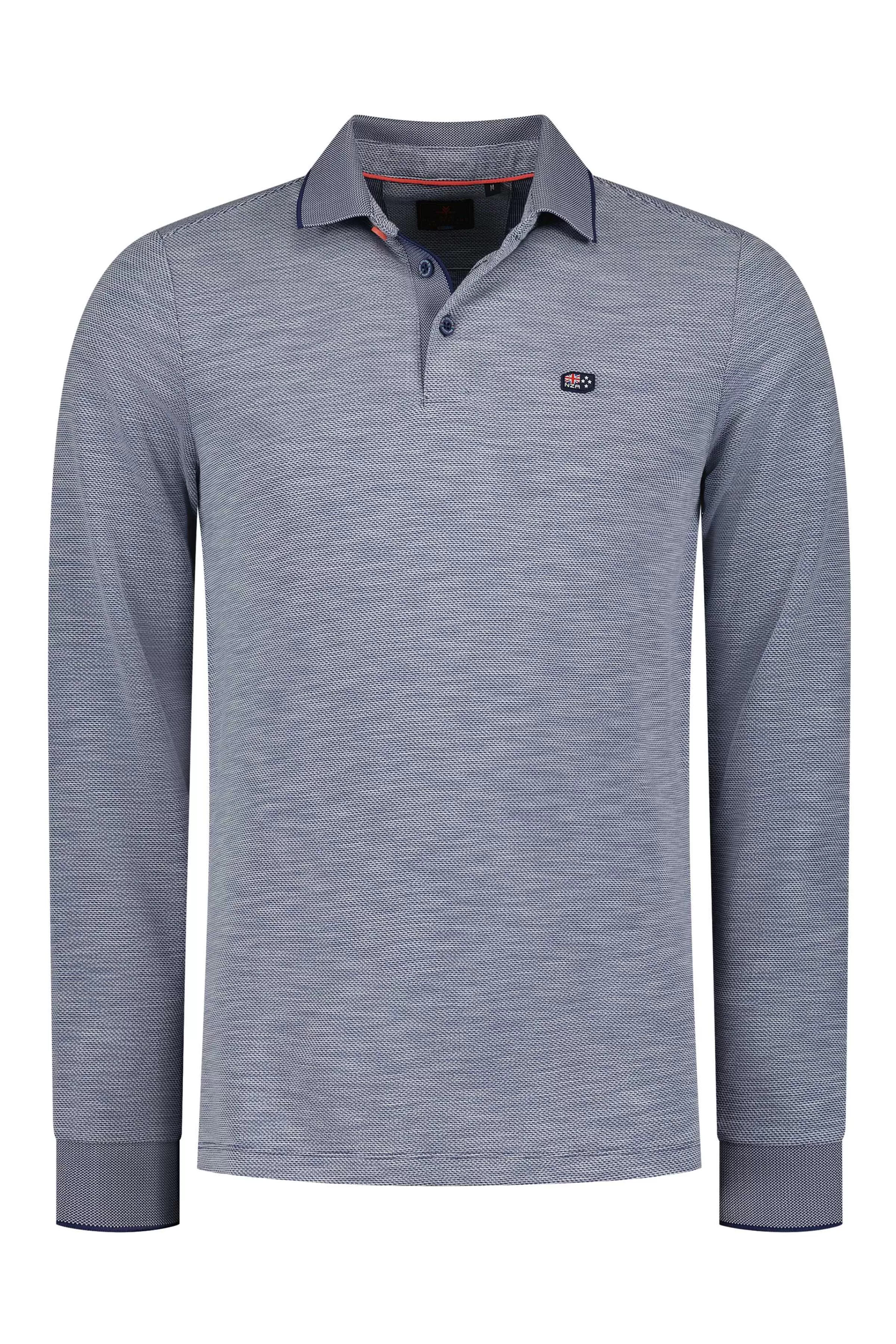effen_poloshirt_met_lange_mouwdusk_navy_6-2.webp NZA New Zealand Auckland Polo-Shirts | Effen Poloshirt Met Lange Mouw-Dusk Navy