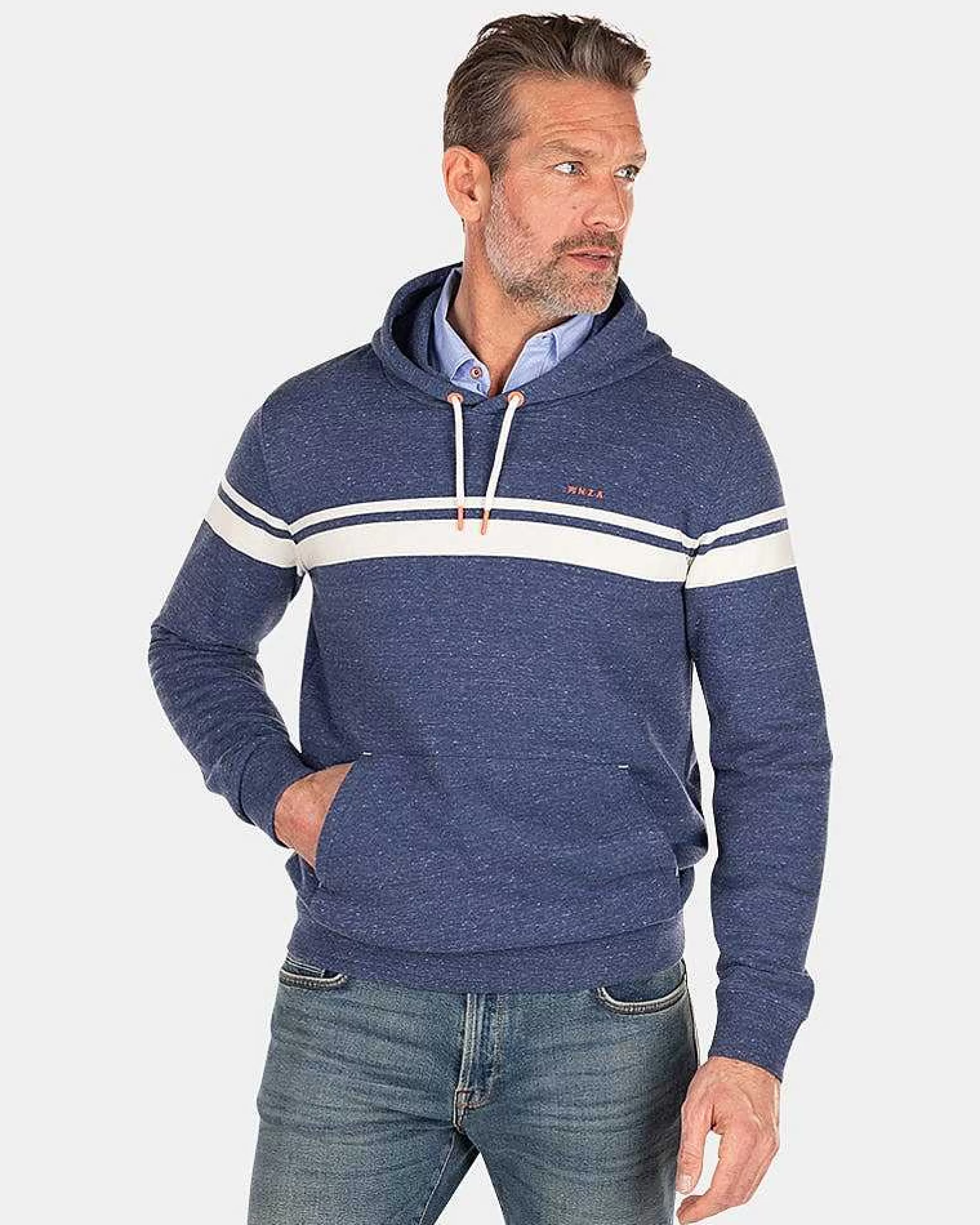 NZA New Zealand Auckland Sweats | Fleece Hoodie-Dusk Navy