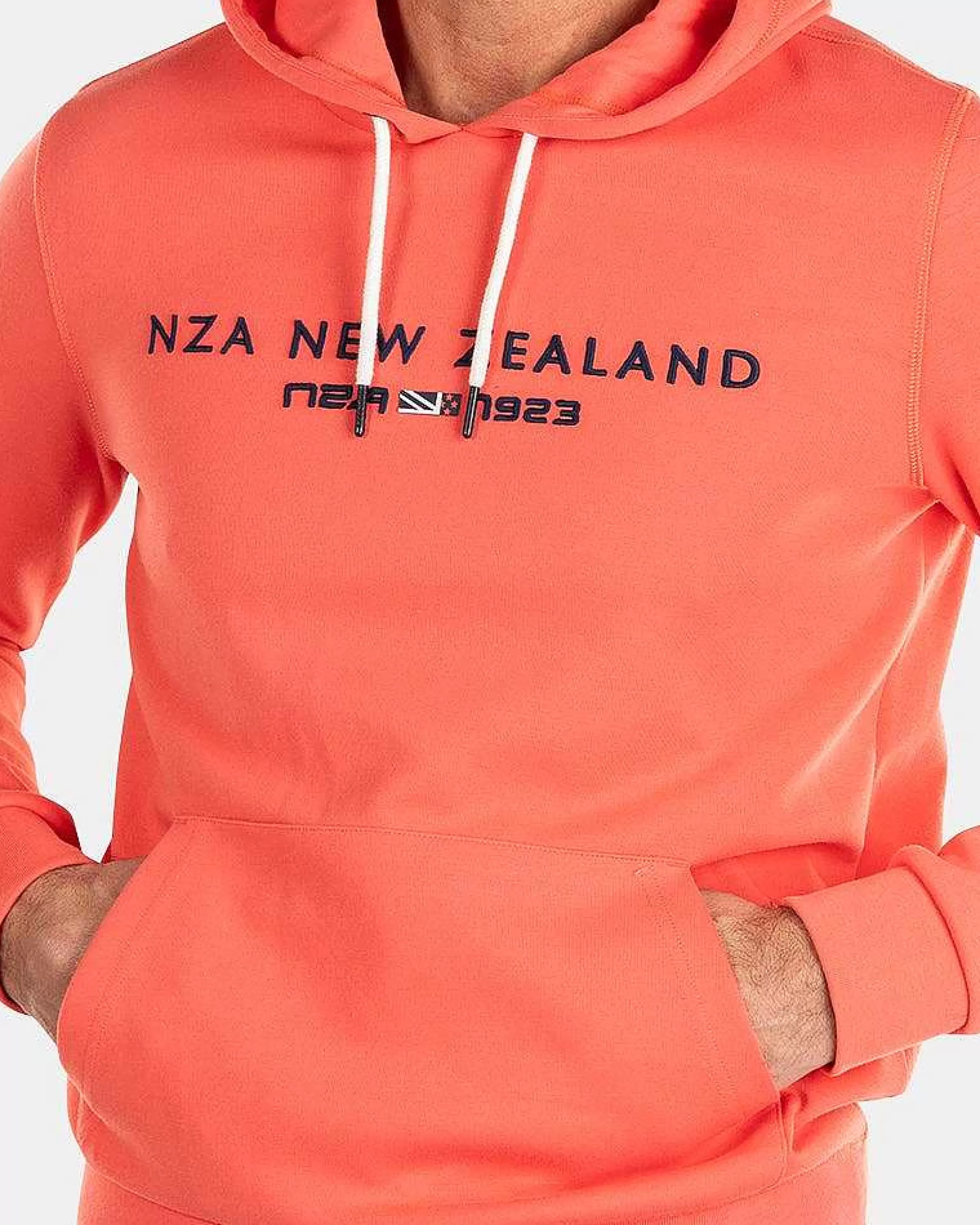 hoodie_met_groot_logored_cider_3-2.webp NZA New Zealand Auckland Sweats | Hoodie Met Groot Logo-Red Cider