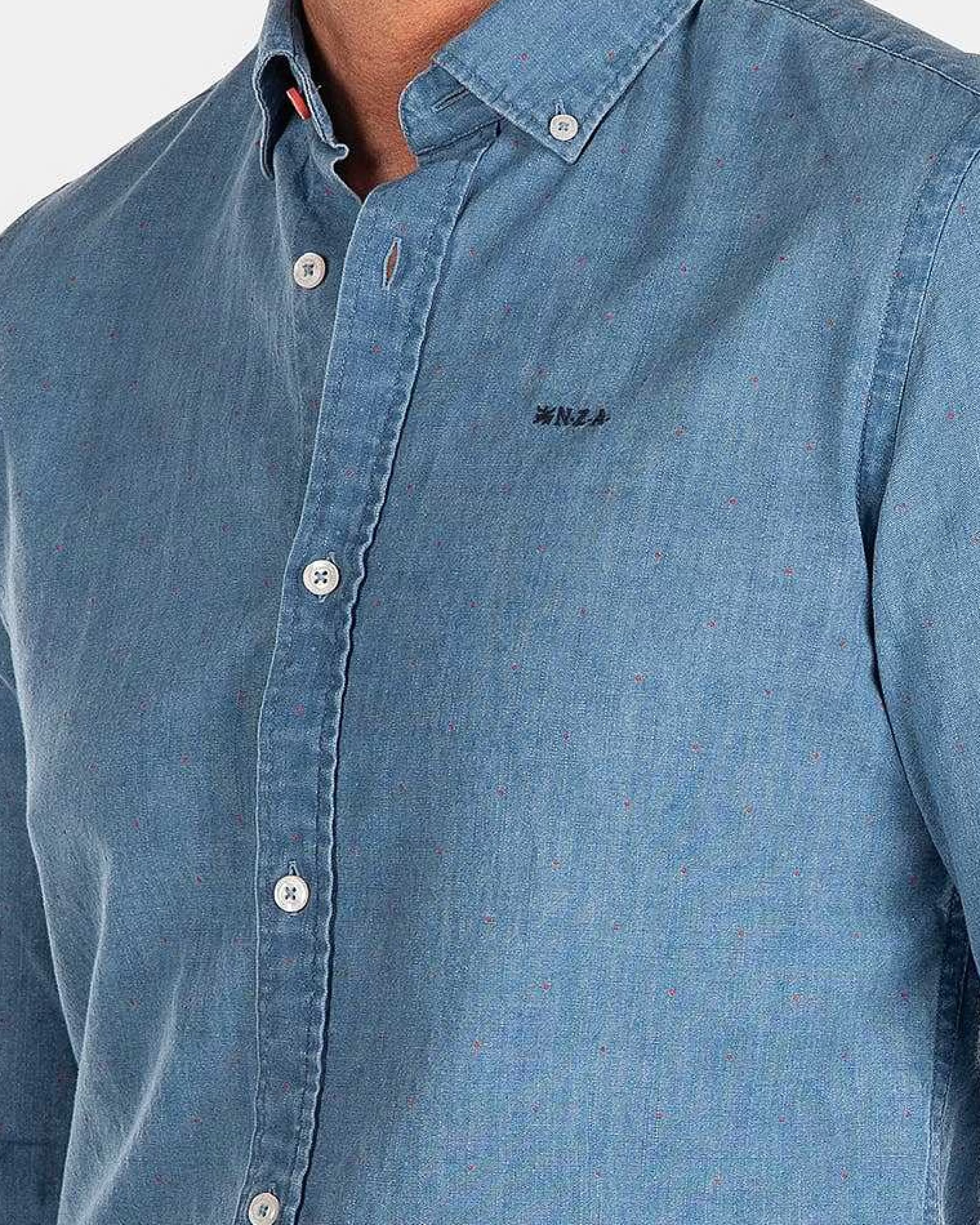 indigo_overhemd_met_linnenindigo_3-2.webp NZA New Zealand Auckland Overhemden | Indigo Overhemd Met Linnen-Indigo