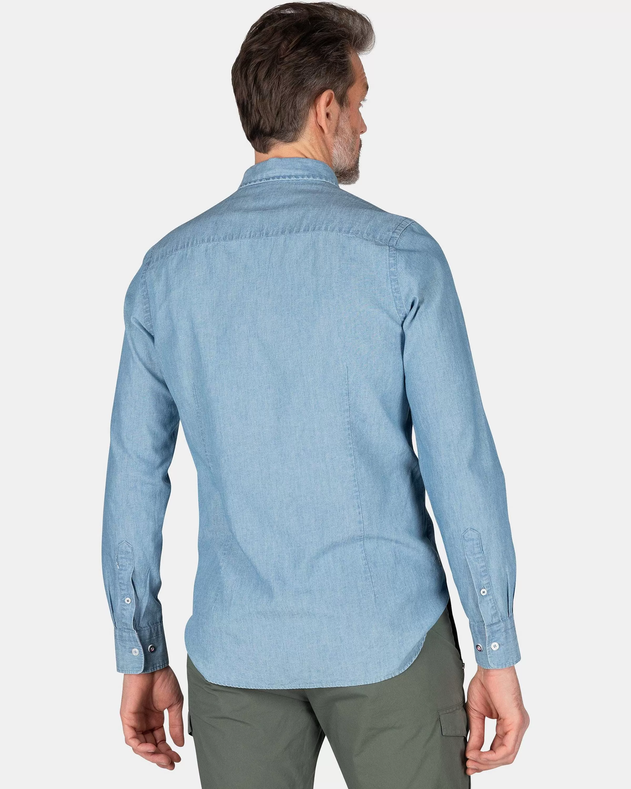 NZA New Zealand Auckland Overhemden | Jeansoverhemd-Indigo