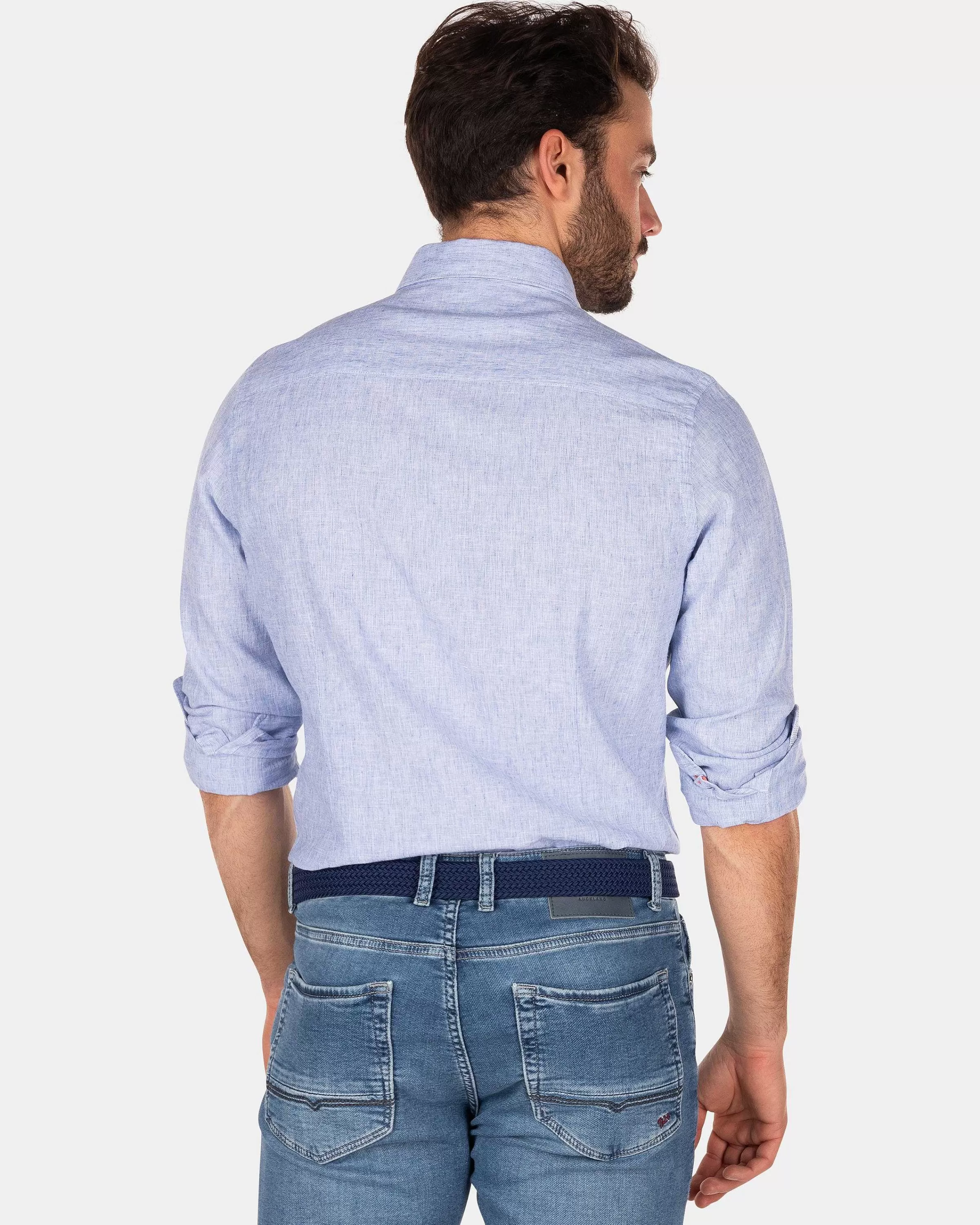 katoenen_overhemd_met_lange_mouwrhythm_blue_2-2.webp NZA New Zealand Auckland Overhemden | Katoenen Overhemd Met Lange Mouw-Rhythm Blue