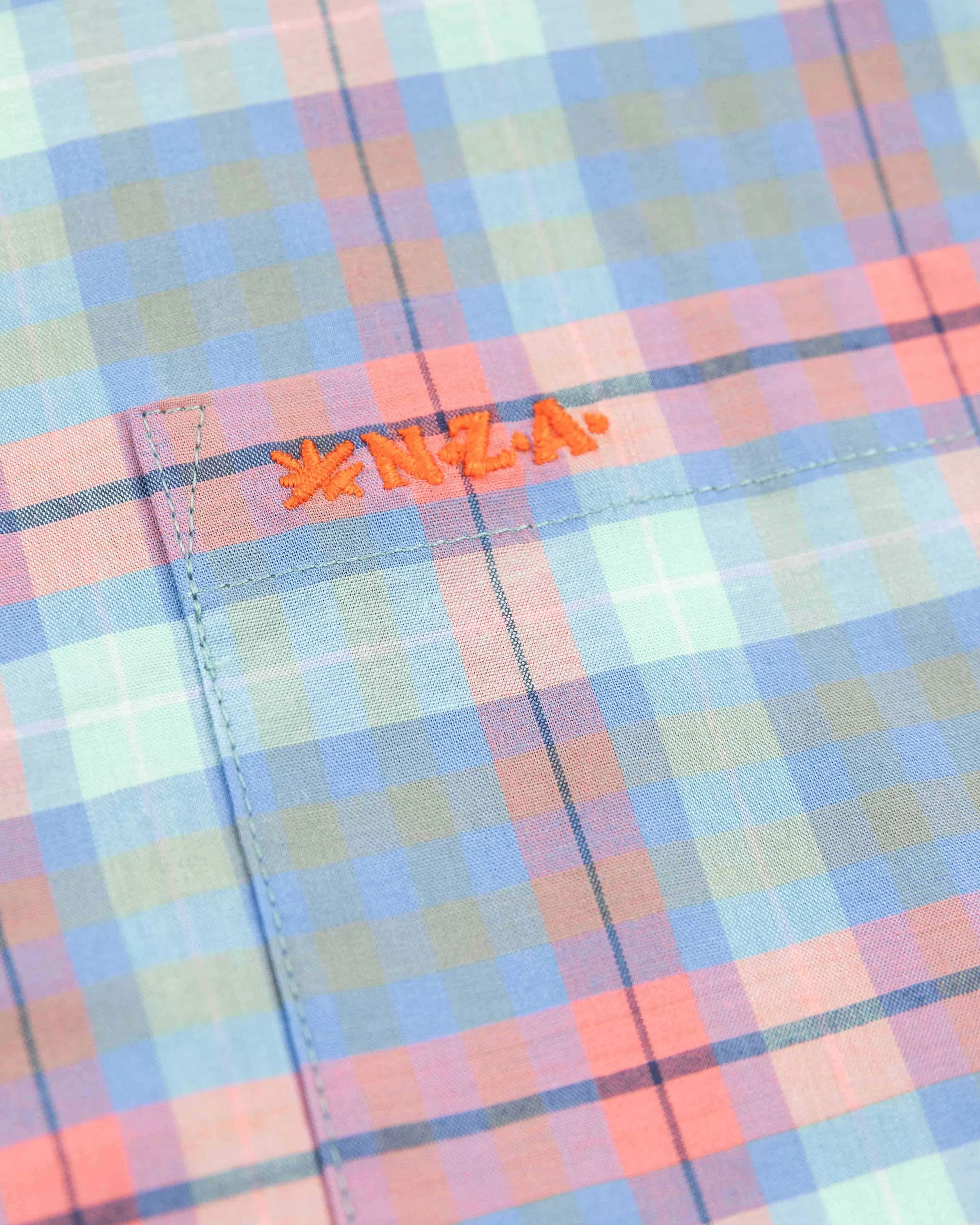 katoenen_overhemd_met_ruitblue_multicolour_5-2.webp NZA New Zealand Auckland Overhemden | Katoenen Overhemd Met Ruit-Blue Multicolour