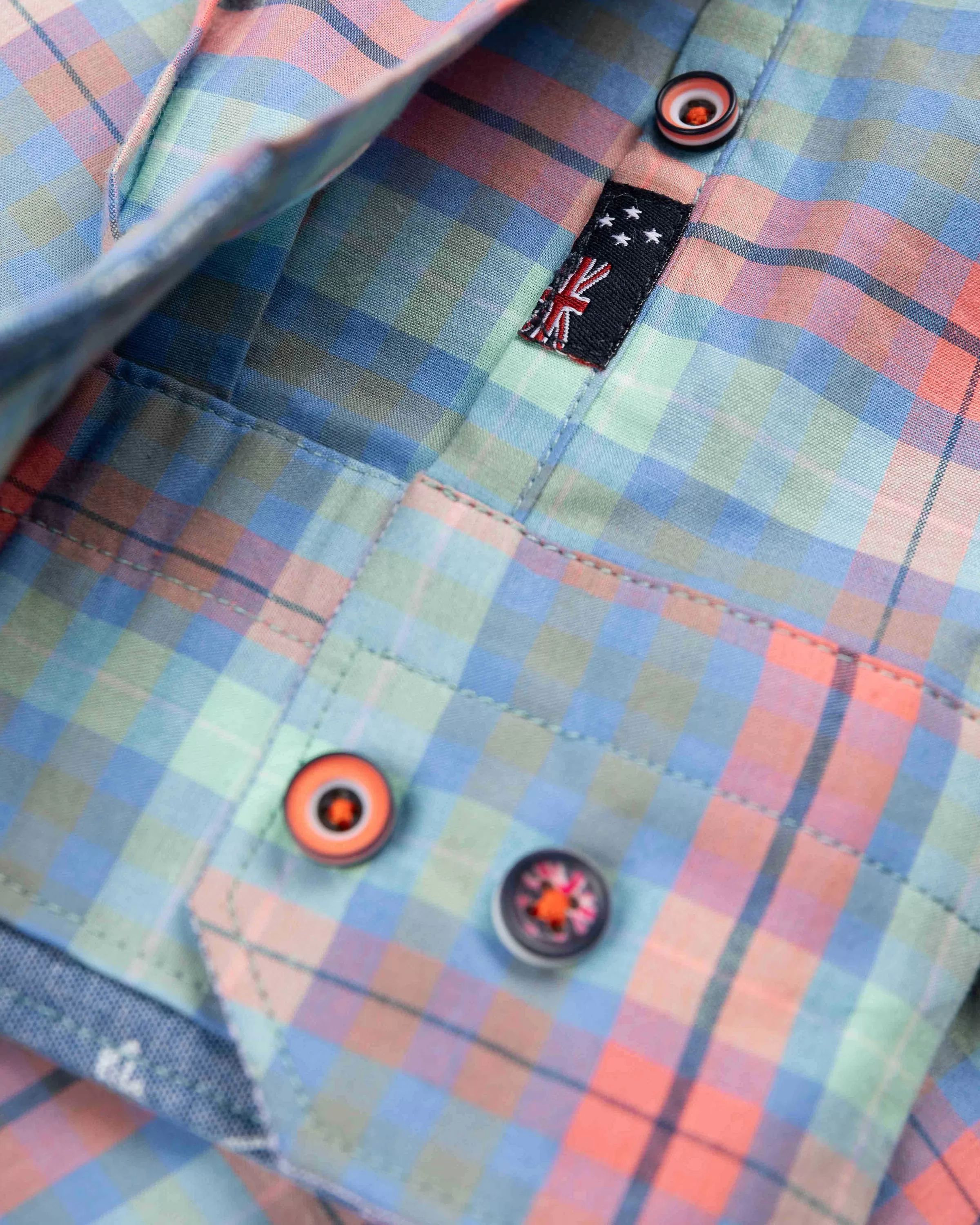 katoenen_overhemd_met_ruitblue_multicolour_6-2.webp NZA New Zealand Auckland Overhemden | Katoenen Overhemd Met Ruit-Blue Multicolour