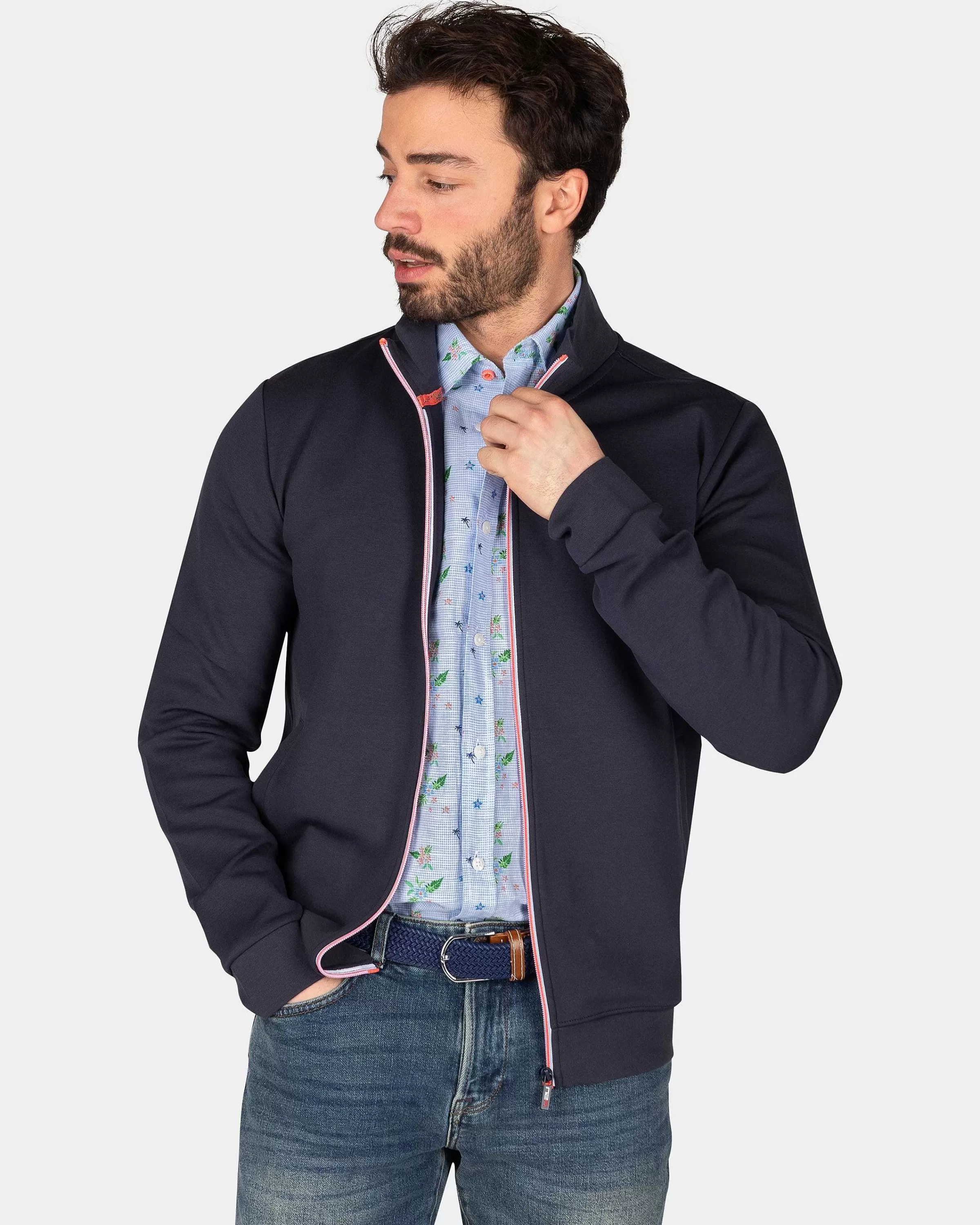 katoenen_vest_met_stretch_traditional_navy_5-2.webp NZA New Zealand Auckland Truien | Katoenen Vest Met Stretch -Traditional Navy