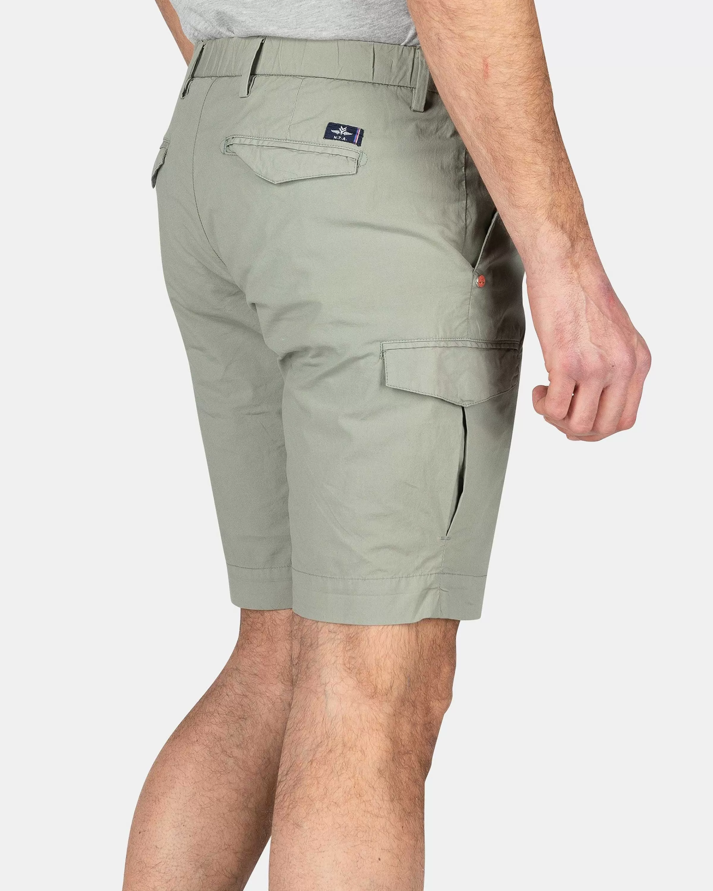 NZA New Zealand Auckland Broeken | Korte Cargo Broek-Mellow Army