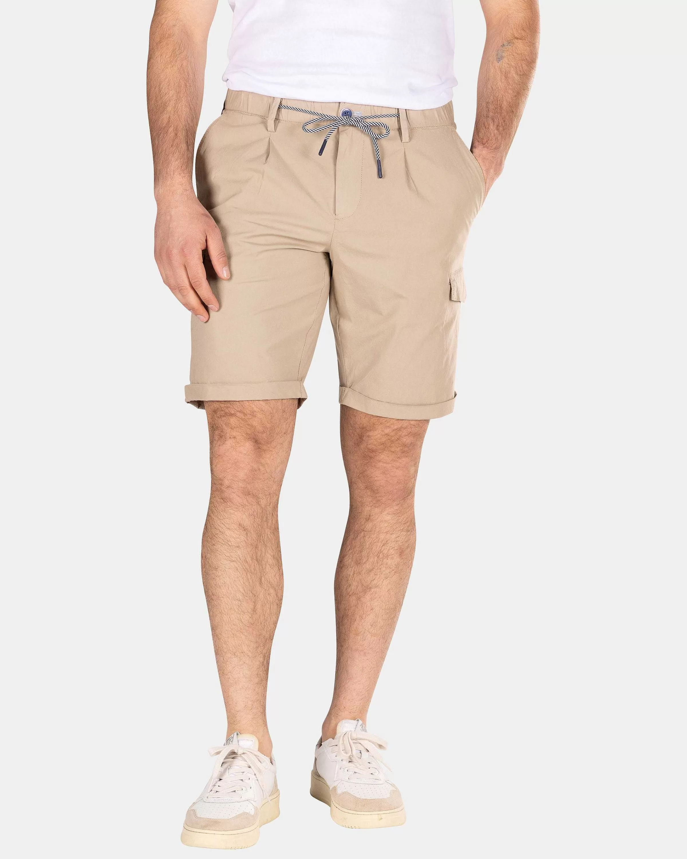 NZA New Zealand Auckland Broeken | Korte Cargo Broek-Shimmering Sand