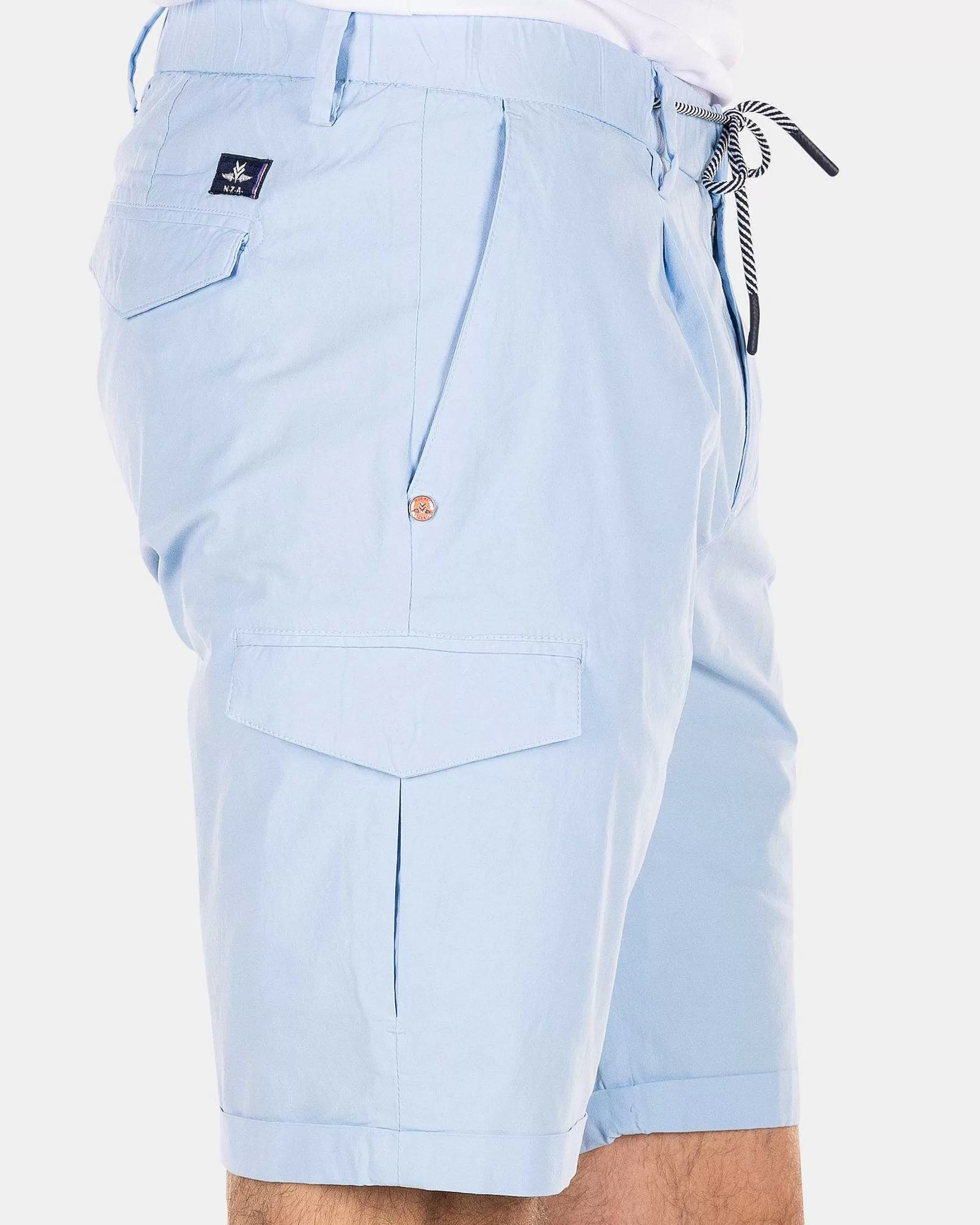 NZA New Zealand Auckland Broeken | Korte Cargo Broek-Universal Blue