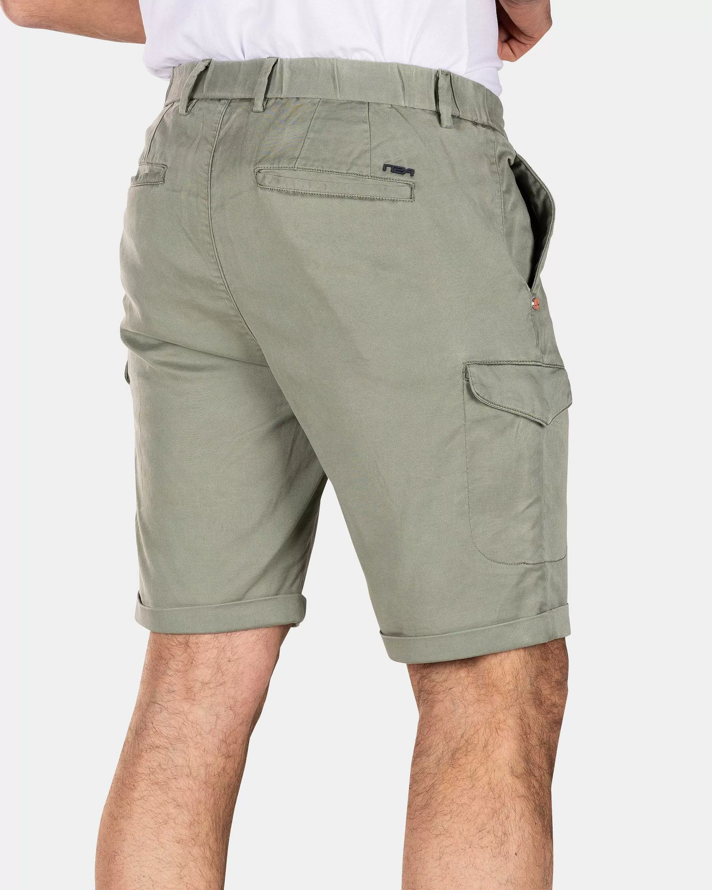 NZA New Zealand Auckland Broeken | Korte Cargo Met Stretch-Mellow Army