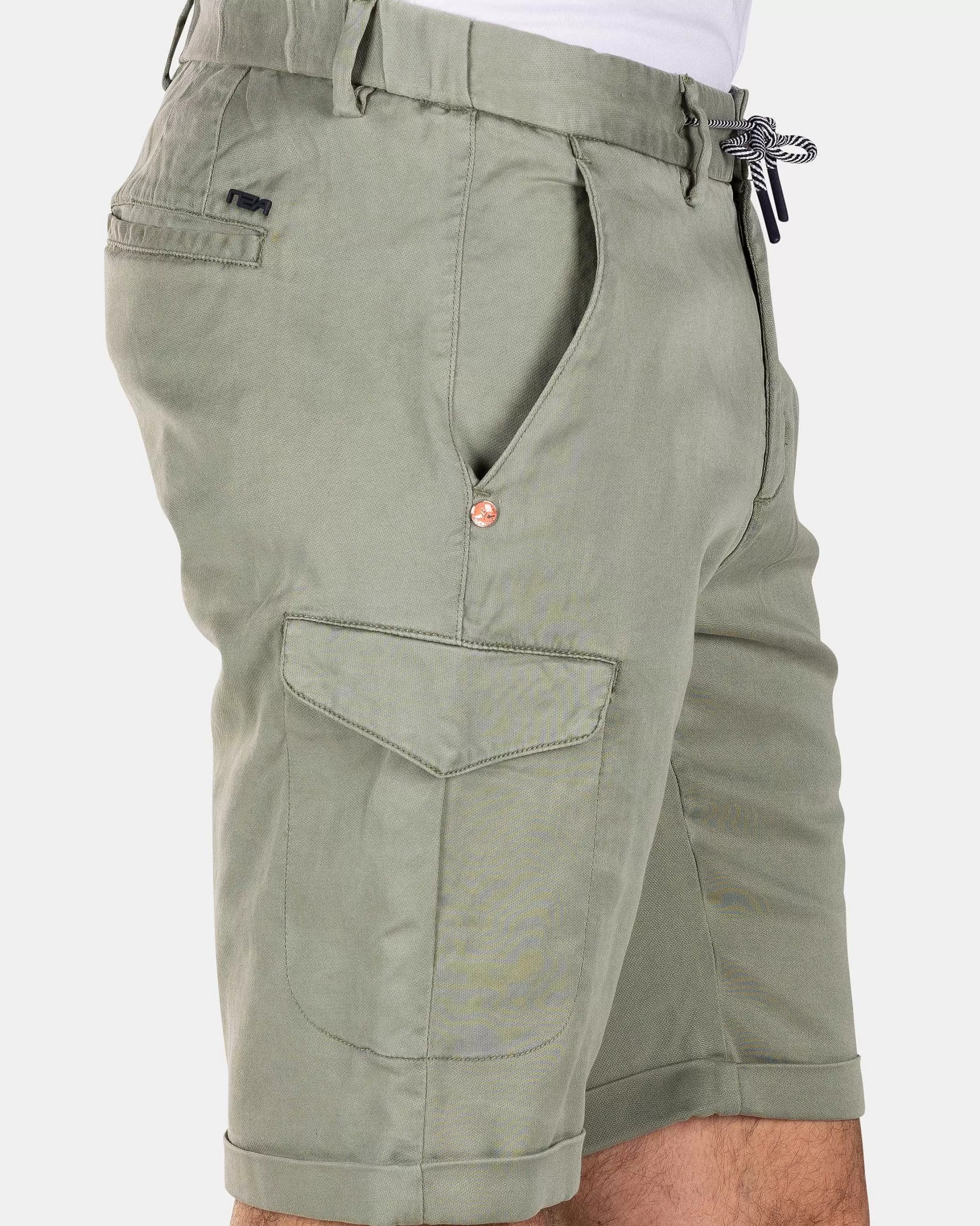 NZA New Zealand Auckland Broeken | Korte Cargo Met Stretch-Mellow Army