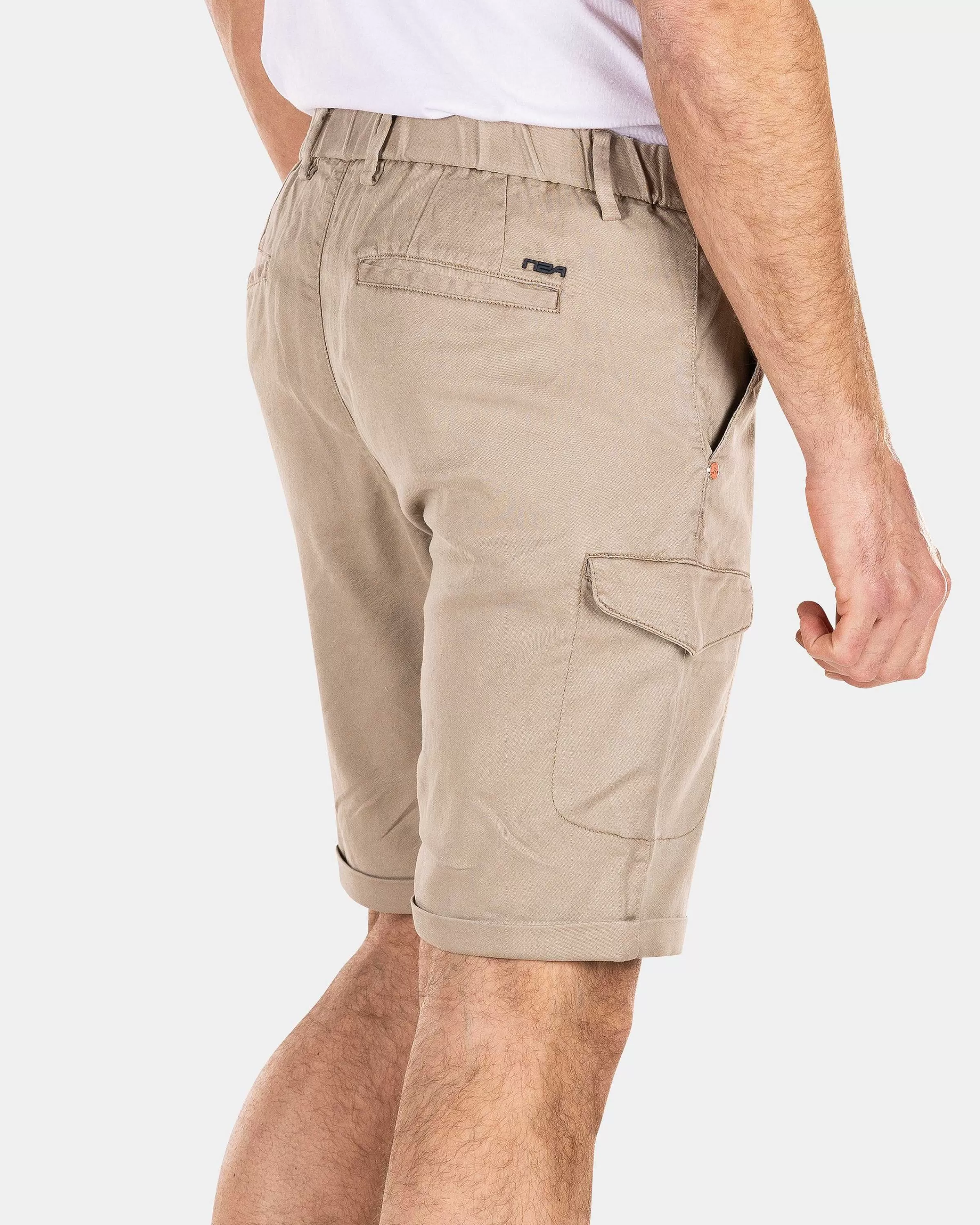 NZA New Zealand Auckland Broeken | Korte Cargo Met Stretch-Shimmering Sand