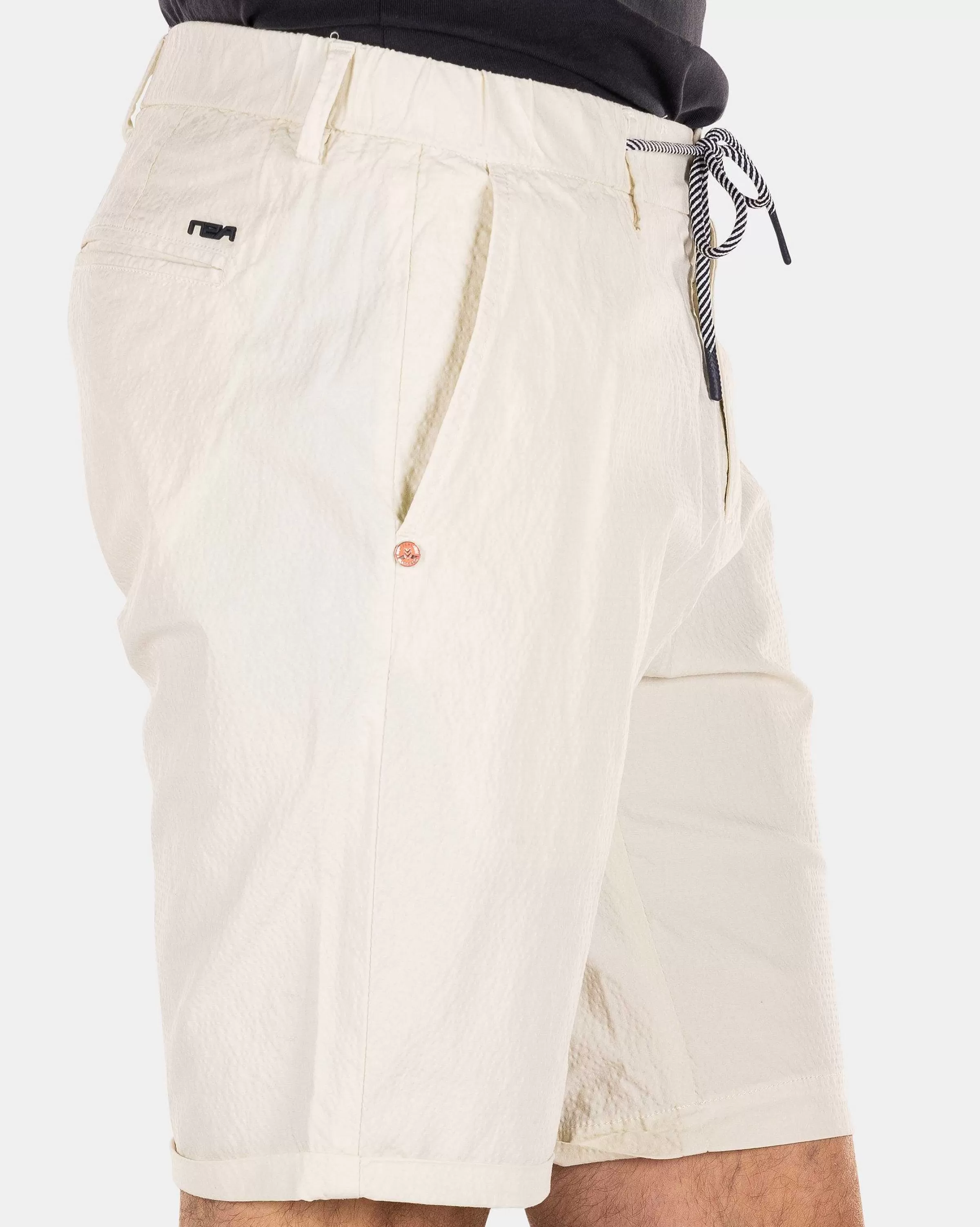 NZA New Zealand Auckland Broeken | Korte Chino Van Katoen-Cream