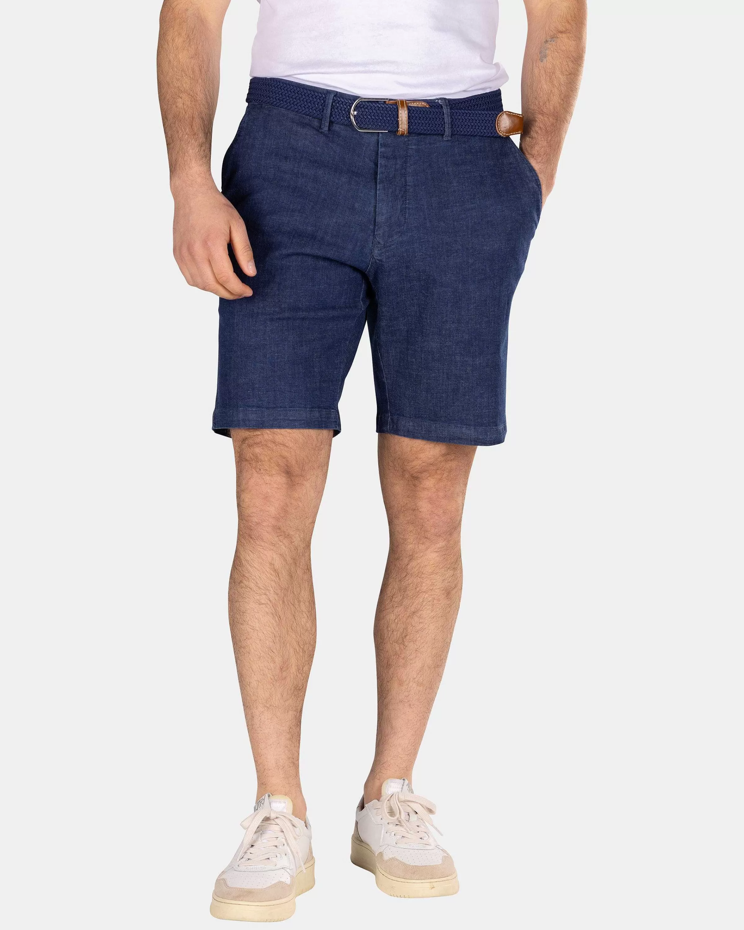 NZA New Zealand Auckland Broeken | Korte Pantalon-Medium Stone Wash