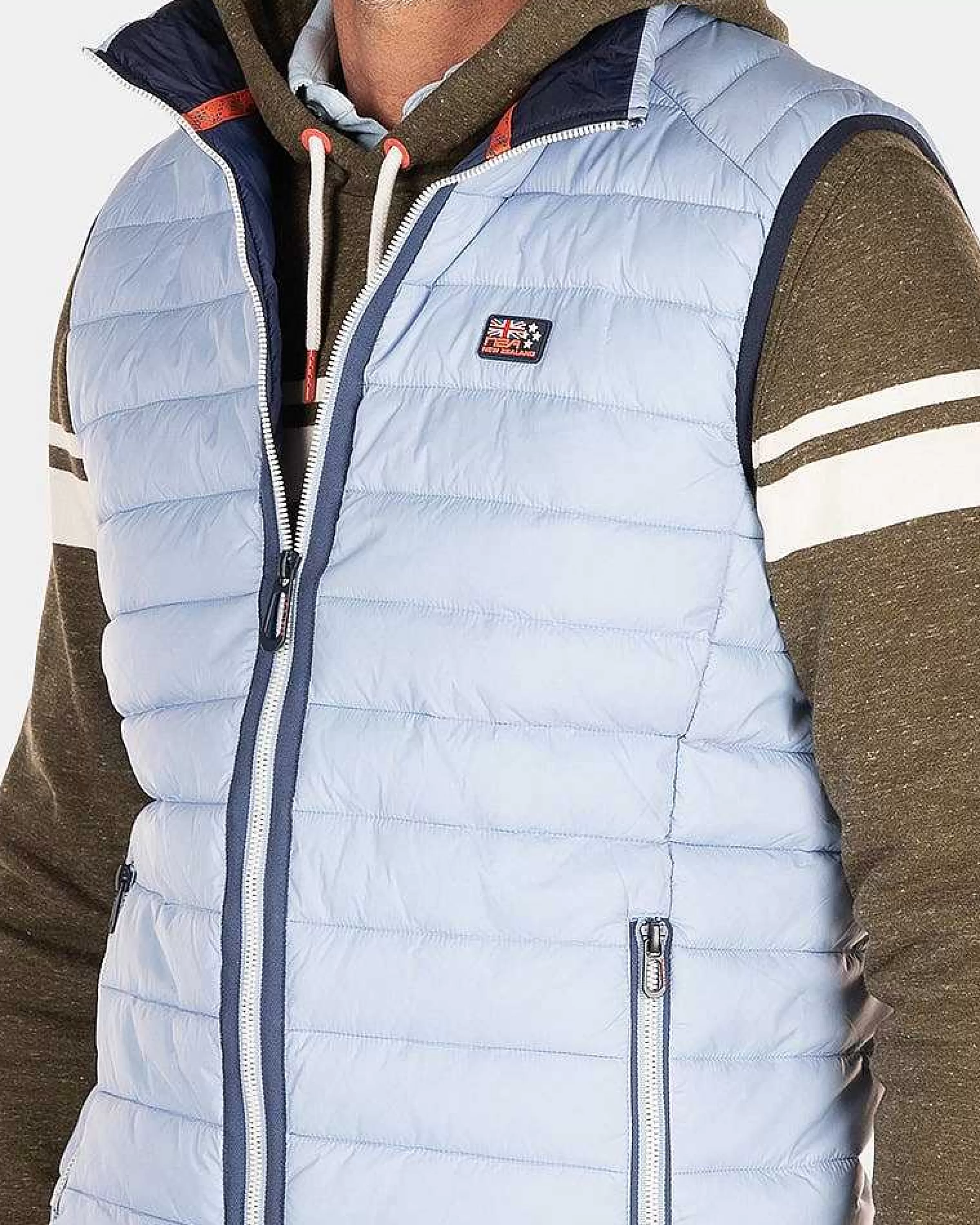 NZA New Zealand Auckland Jassen | Nylon Bodywarmer-Rhythm Blue
