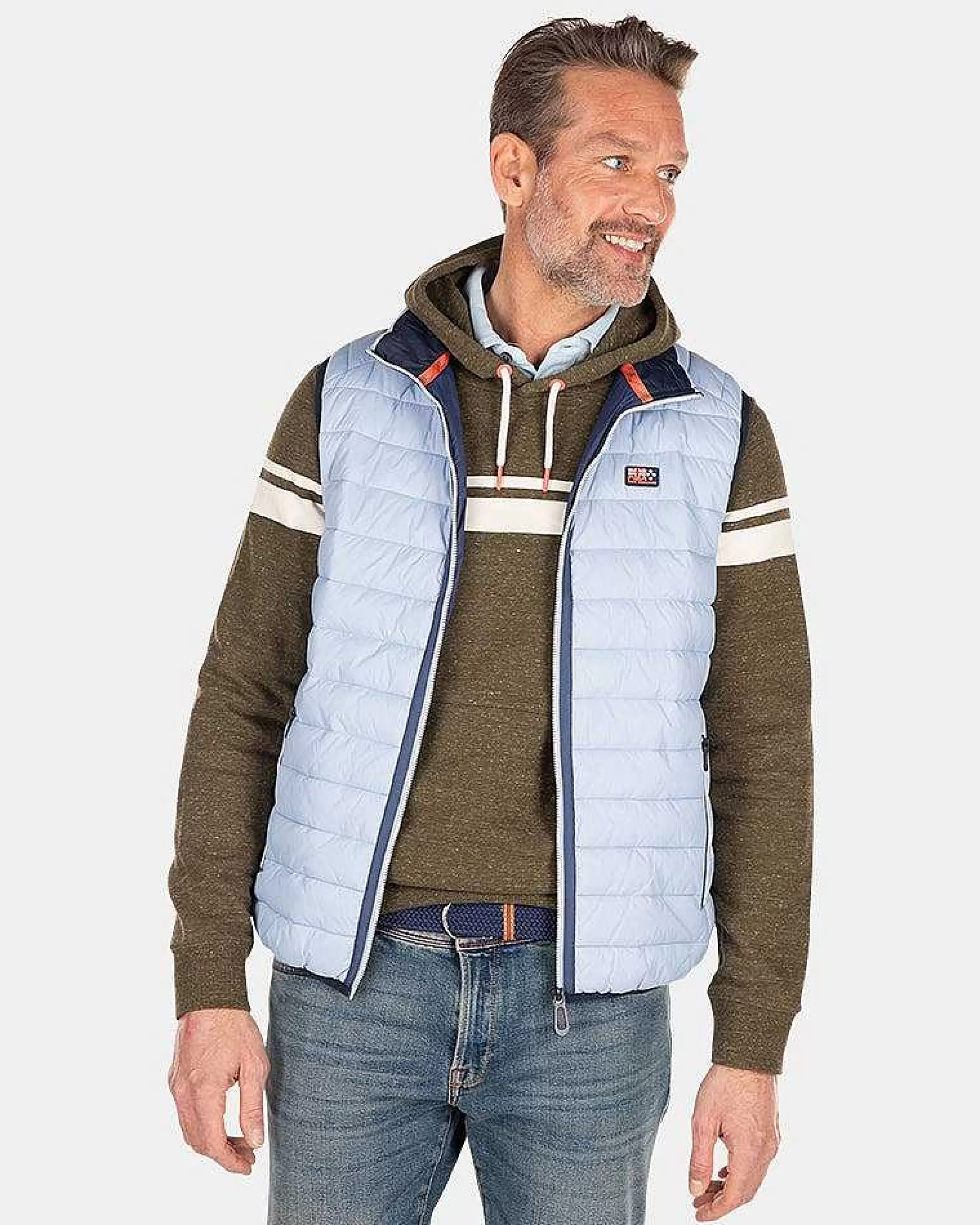 NZA New Zealand Auckland Jassen | Nylon Bodywarmer-Rhythm Blue
