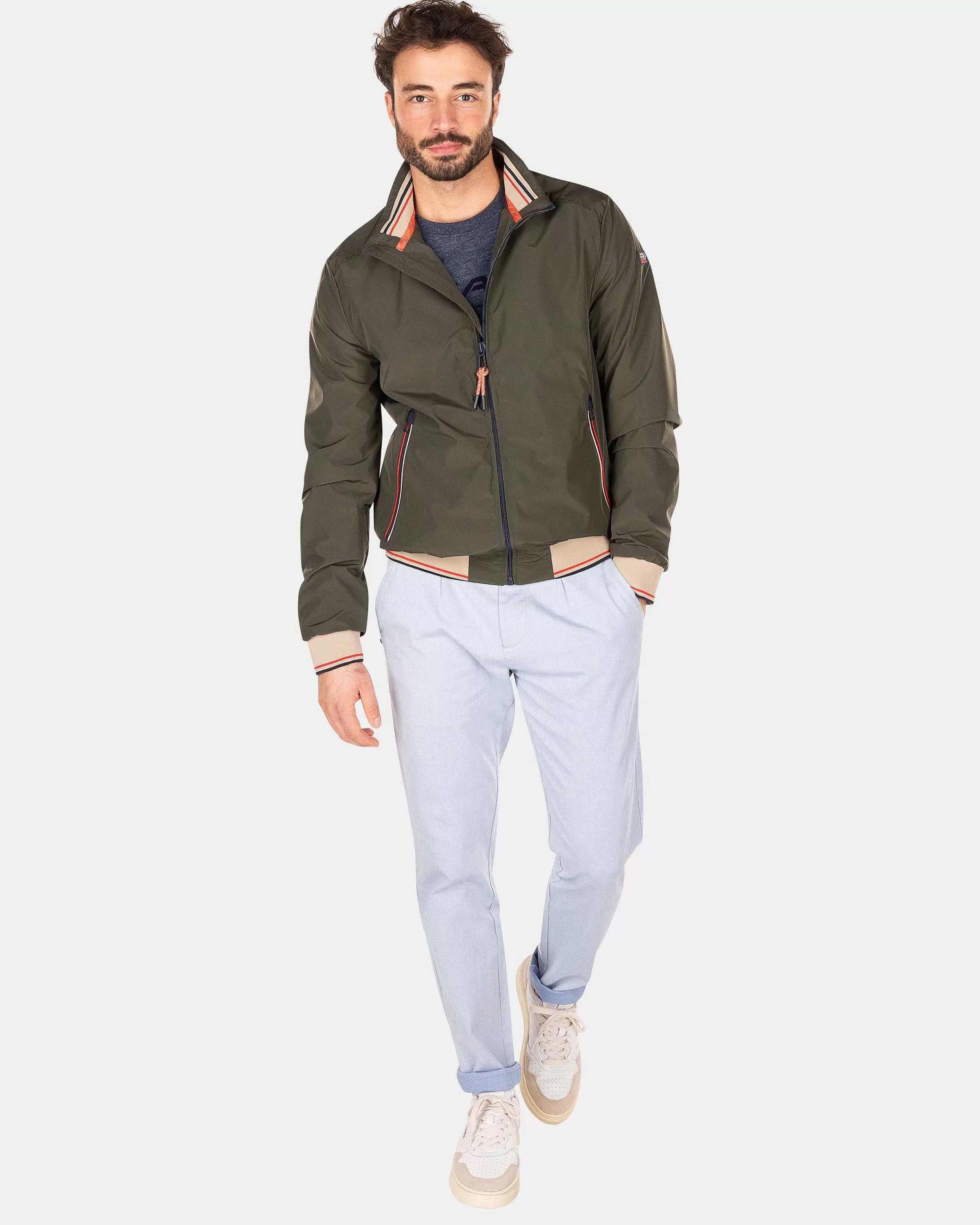 NZA New Zealand Auckland Jassen | Nylon Bomberjack-Jacket Army