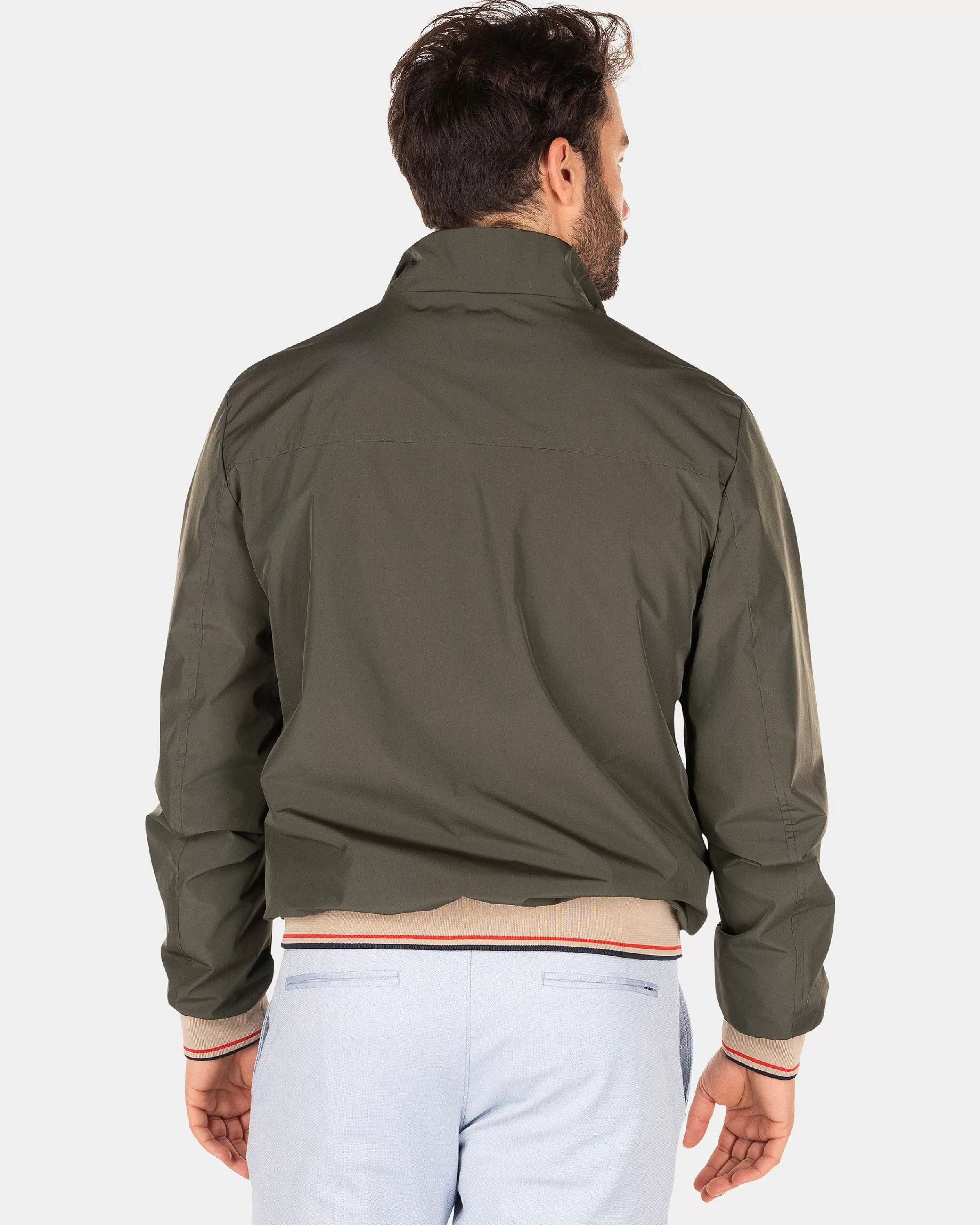 nylon_bomberjackjacket_army_2-2.webp NZA New Zealand Auckland Jassen | Nylon Bomberjack-Jacket Army