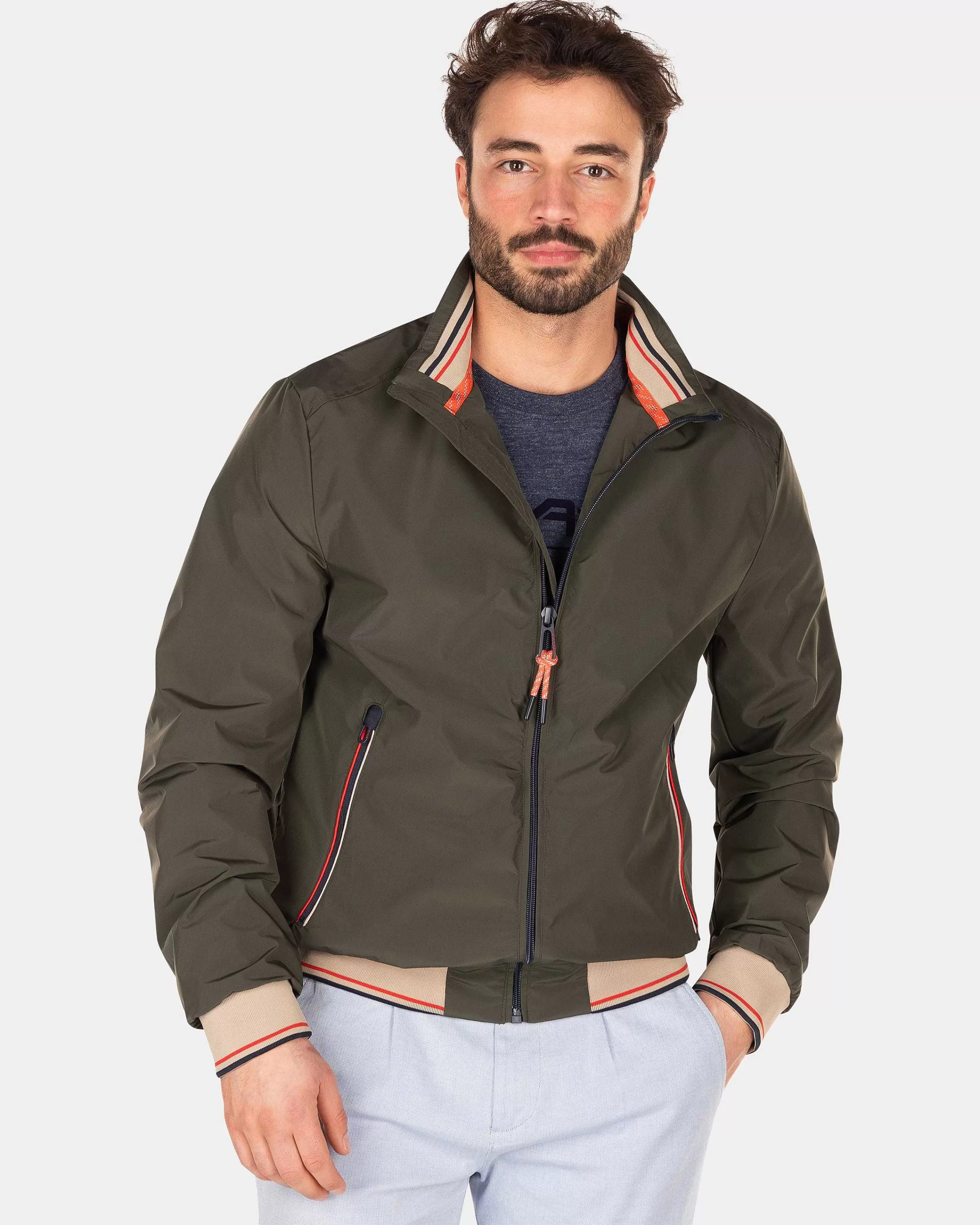 nylon_bomberjackjacket_army_6-2.webp NZA New Zealand Auckland Jassen | Nylon Bomberjack-Jacket Army