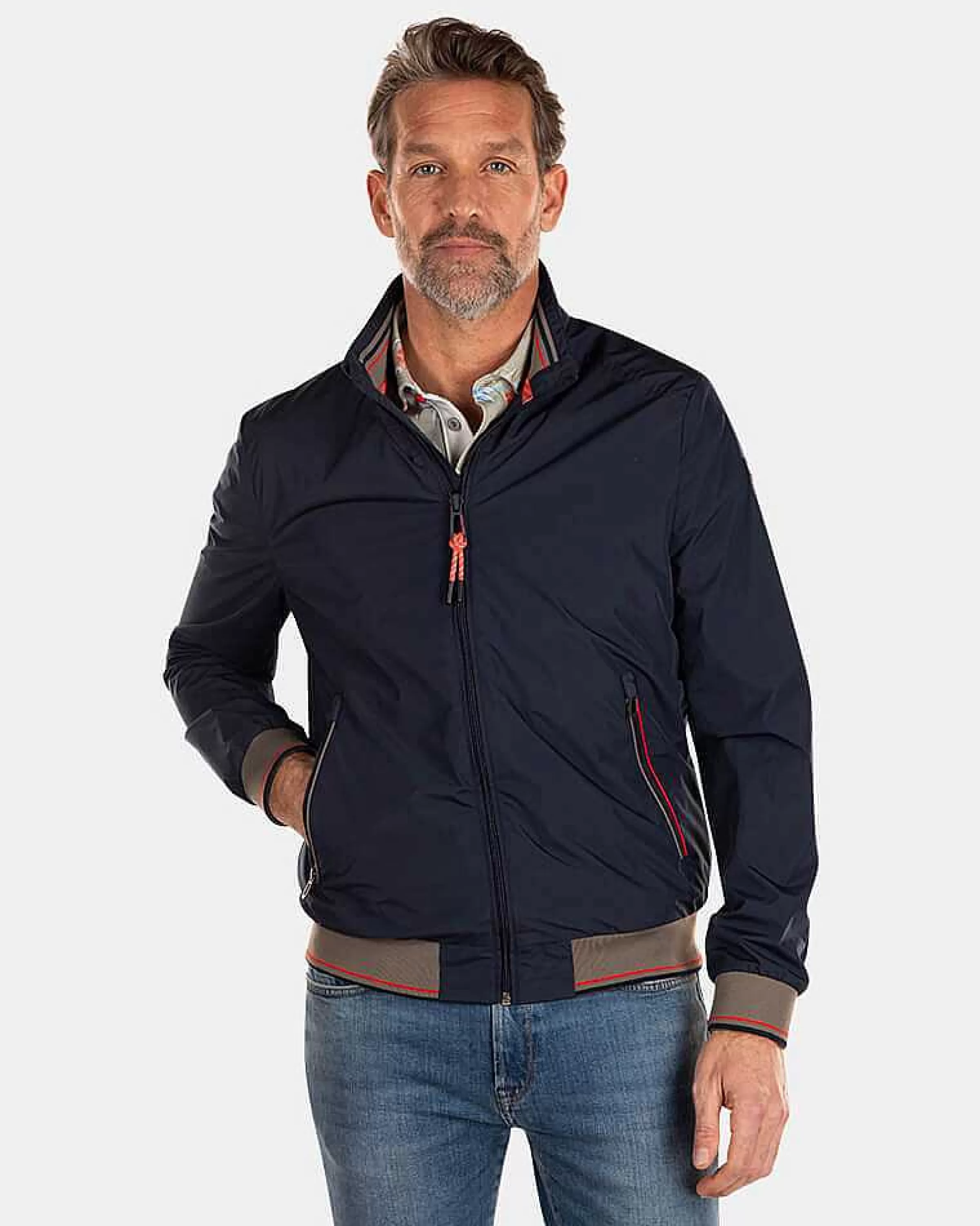 NZA New Zealand Auckland Jassen | Nylon Bomberjack-Traditional Navy