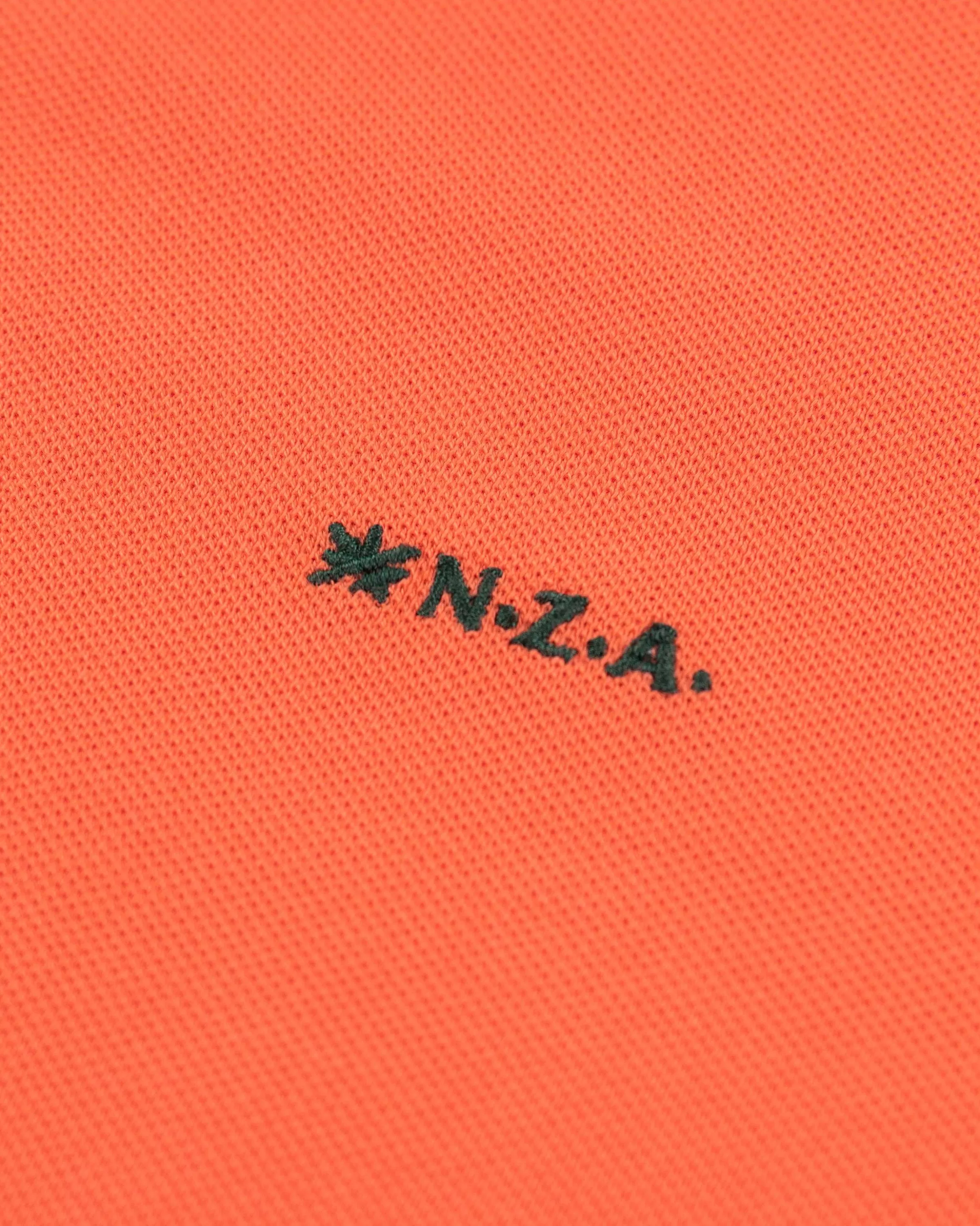 NZA New Zealand Auckland Polo-Shirts | Nza Heritage Polo Shirt-Burned Orange