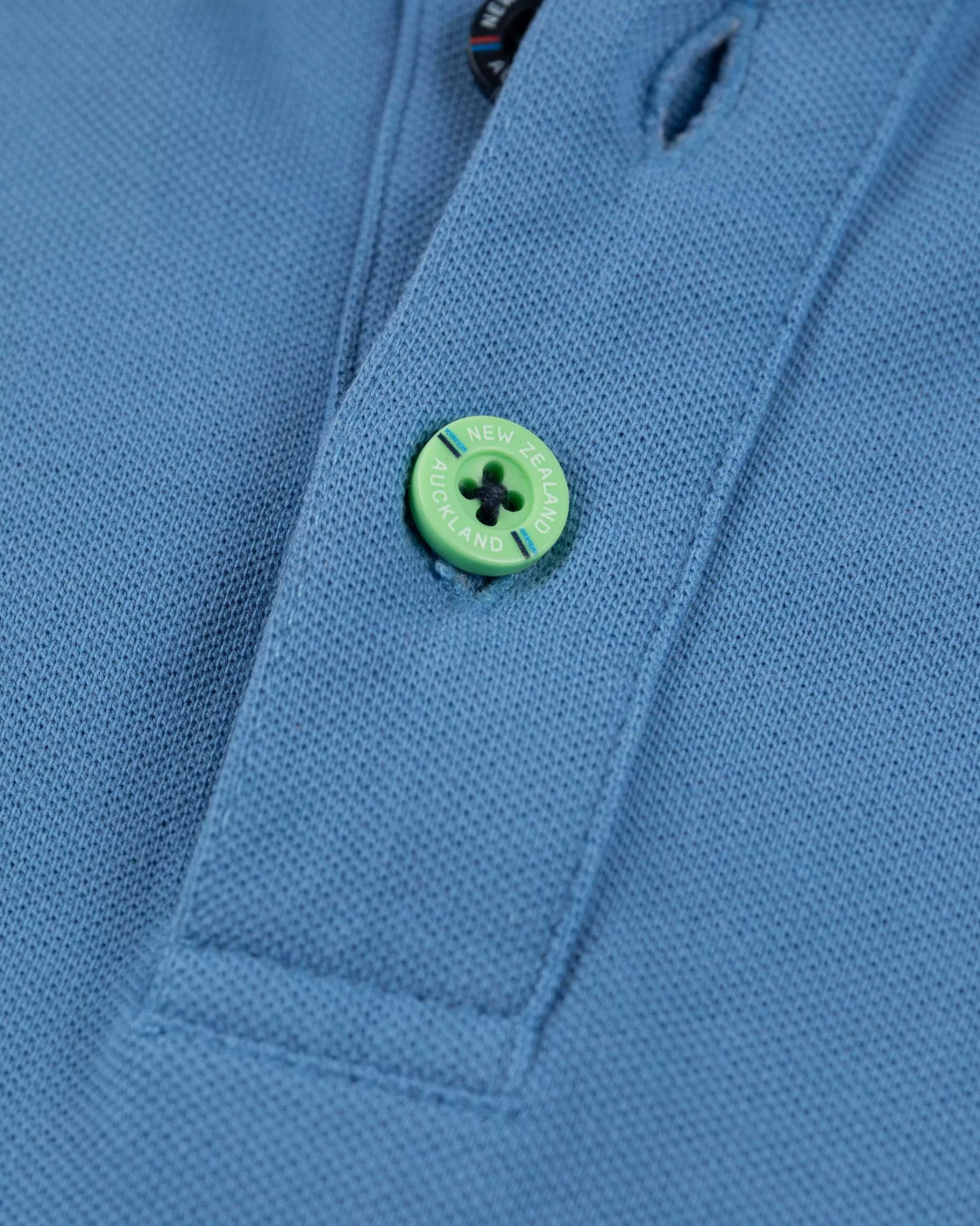 NZA New Zealand Auckland Polo-Shirts | Nza Heritage Polo Shirt-Full Blue