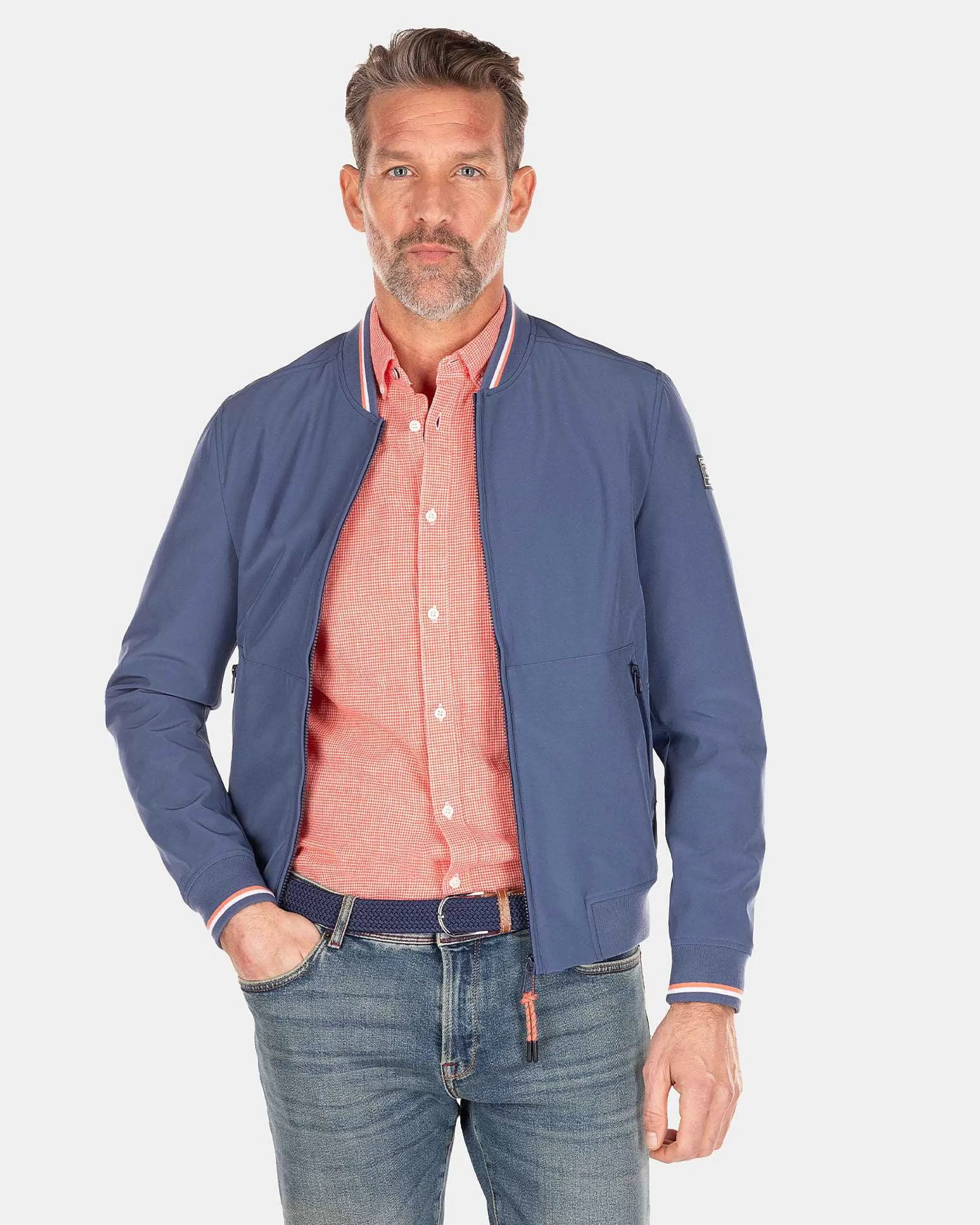 NZA New Zealand Auckland Jassen | Softshell Bomberjack-Dusk Navy