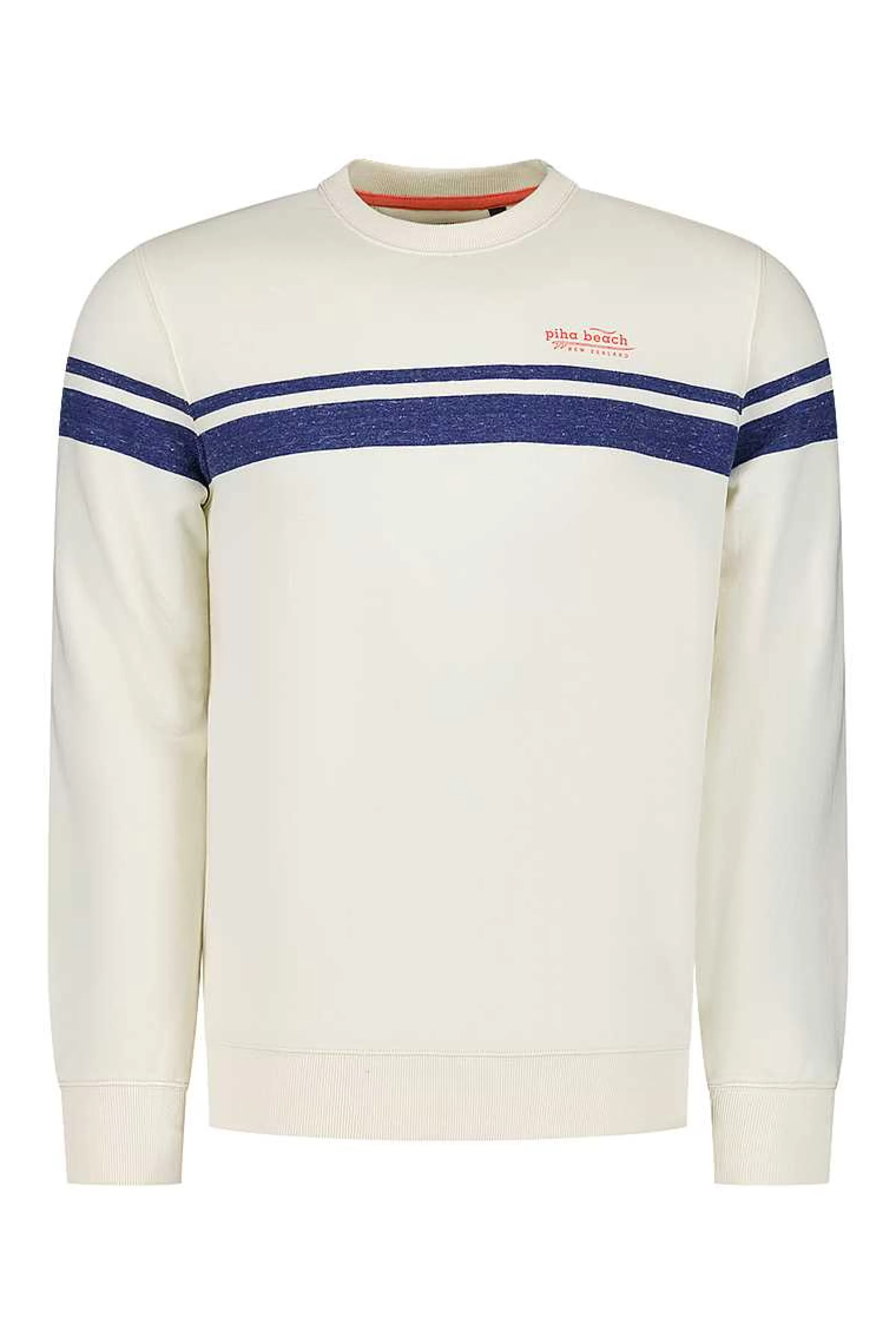 witte_sweater_met_blauwe_streepcream_4-2.webp NZA New Zealand Auckland Sweats | Witte Sweater Met Blauwe Streep-Cream